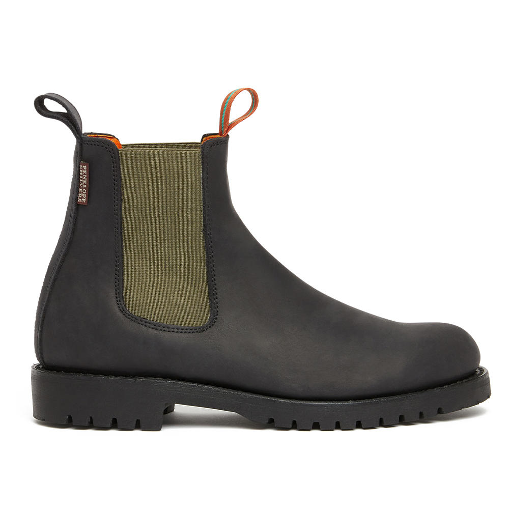 black/khaki