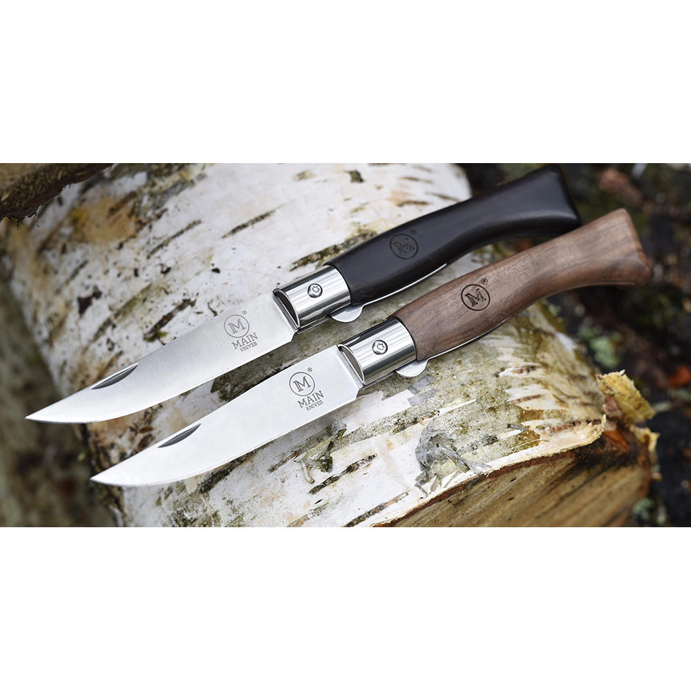MAIN »Italian Line« Folding Knife, Ebony