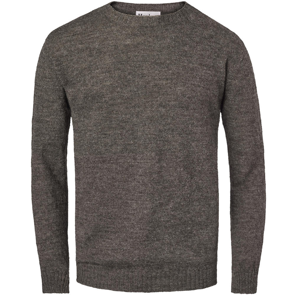 Harley Herren Pullover Shetland, grau