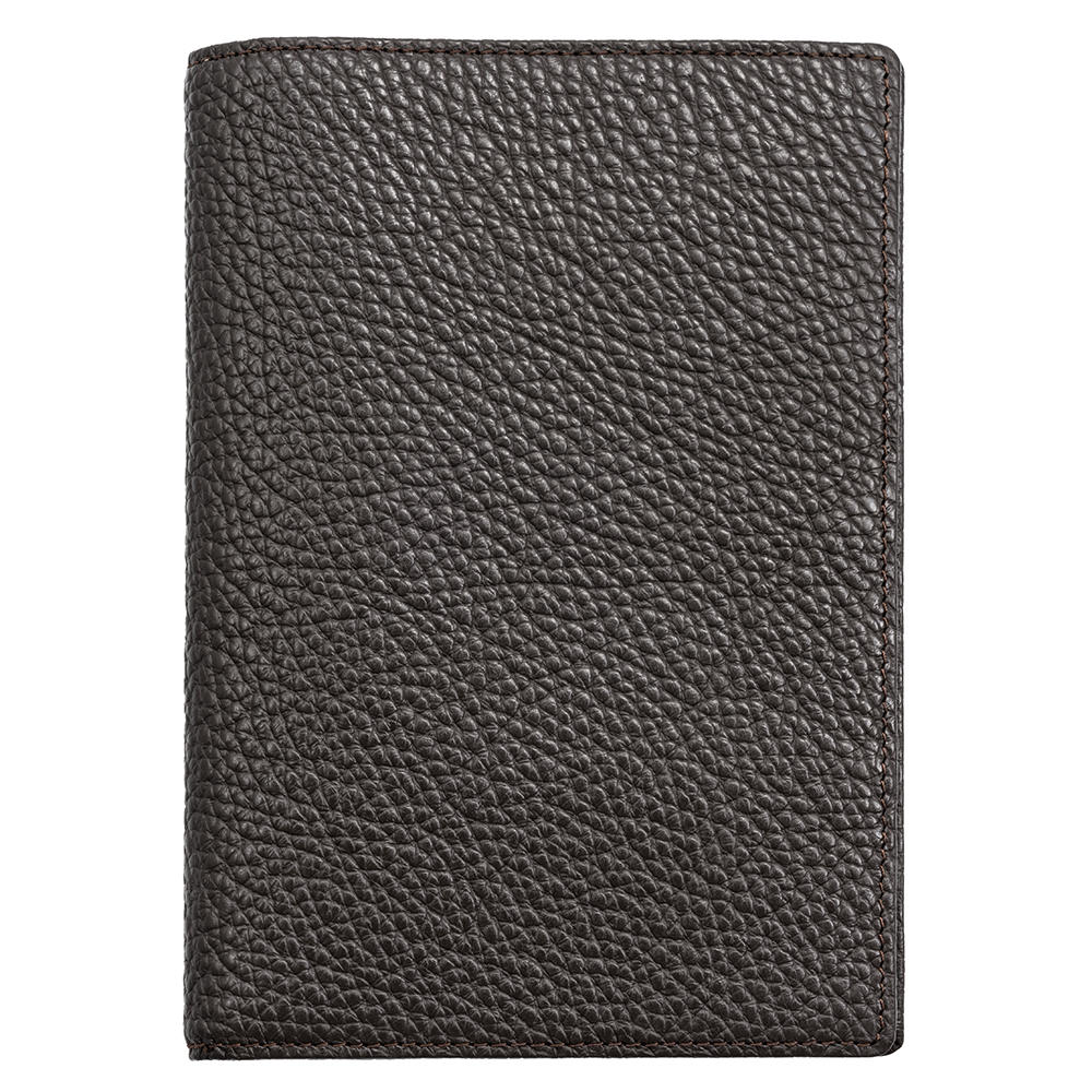 »The GunDog Affair« Leather Case for Hunting License, Brown/Green