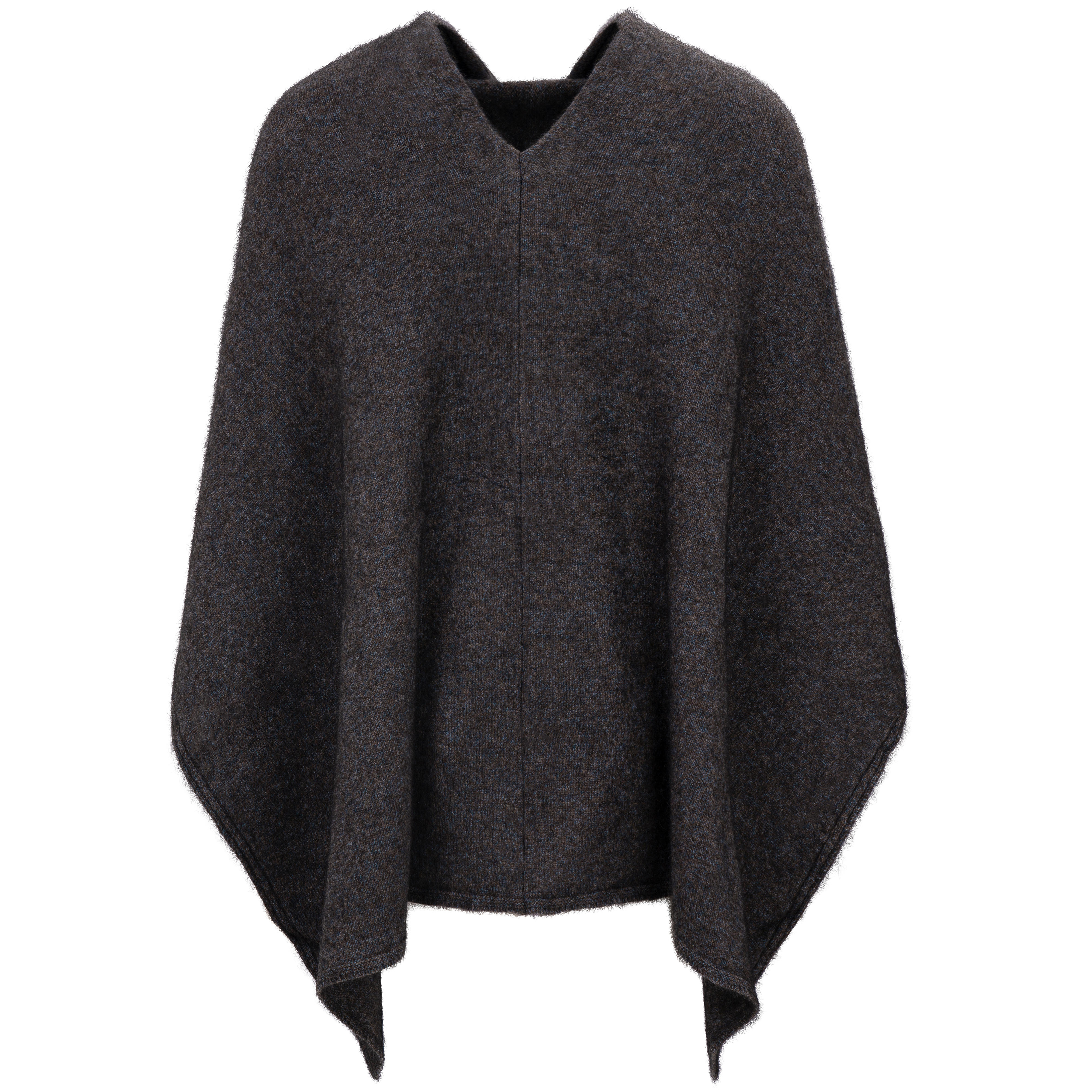 Damen Poncho Merino-Possum