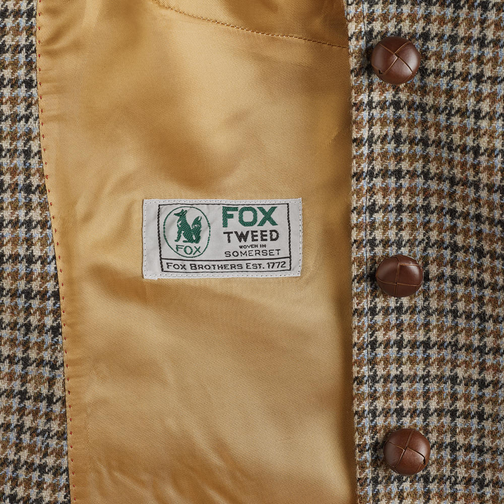 Damenblazer Fox-Tweed Houndstooth