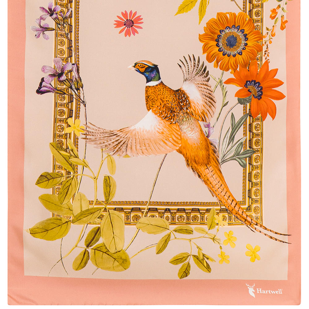 Hartwell Silk Scarf Pheasant