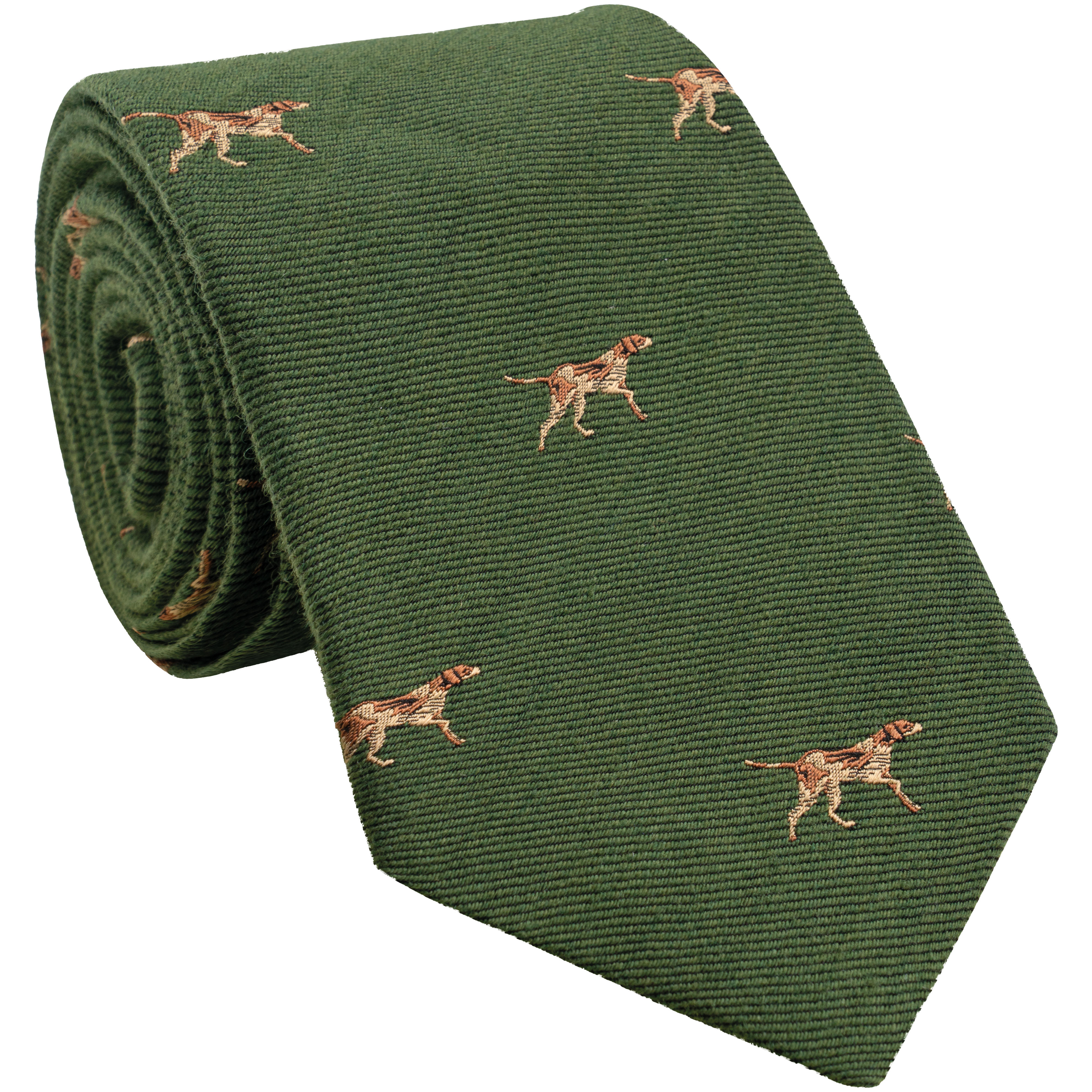 The GunDog Affair Tie, Pointer Motif