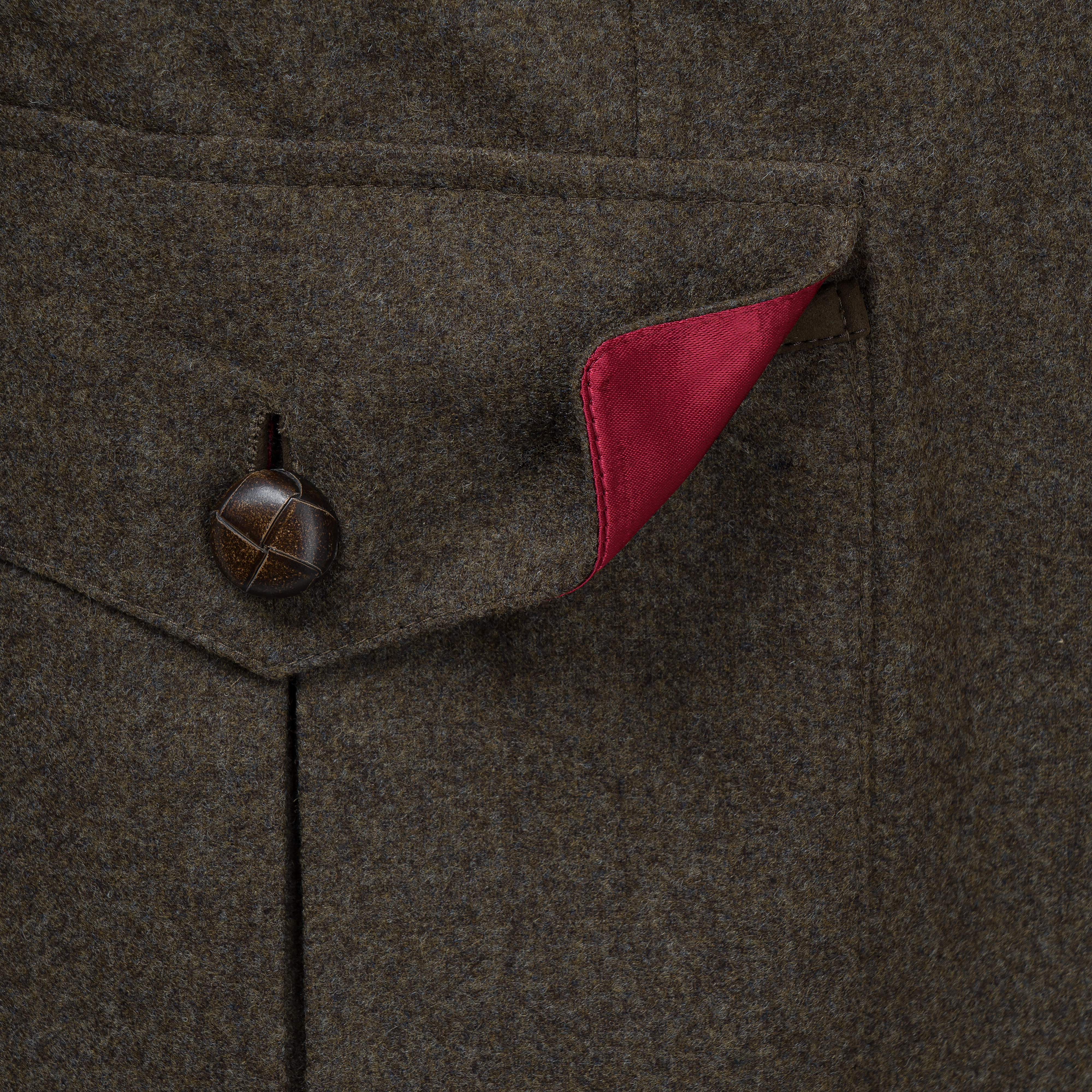 Von Dörnberg »Kent«, Men's Traditional Jacket, Chamois Loden