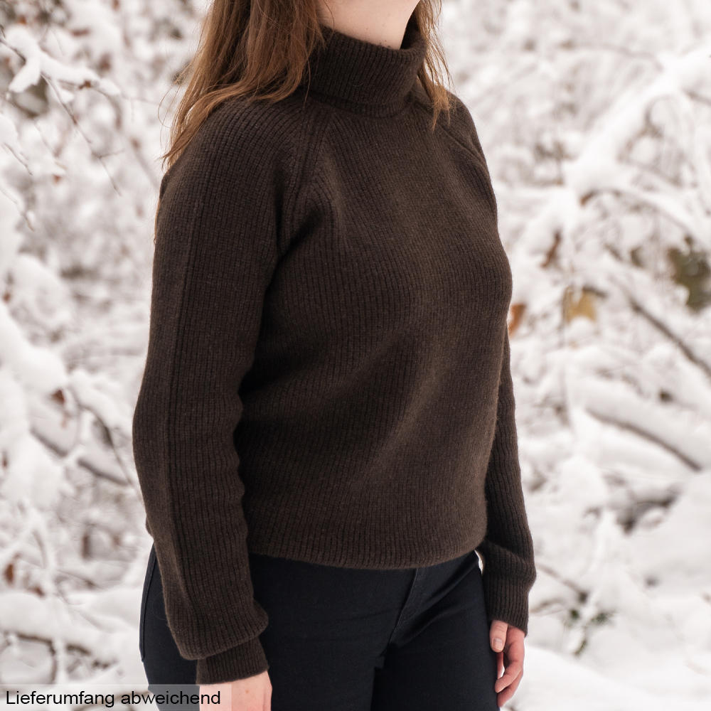 Rollkragenpullover aus Yakwolle