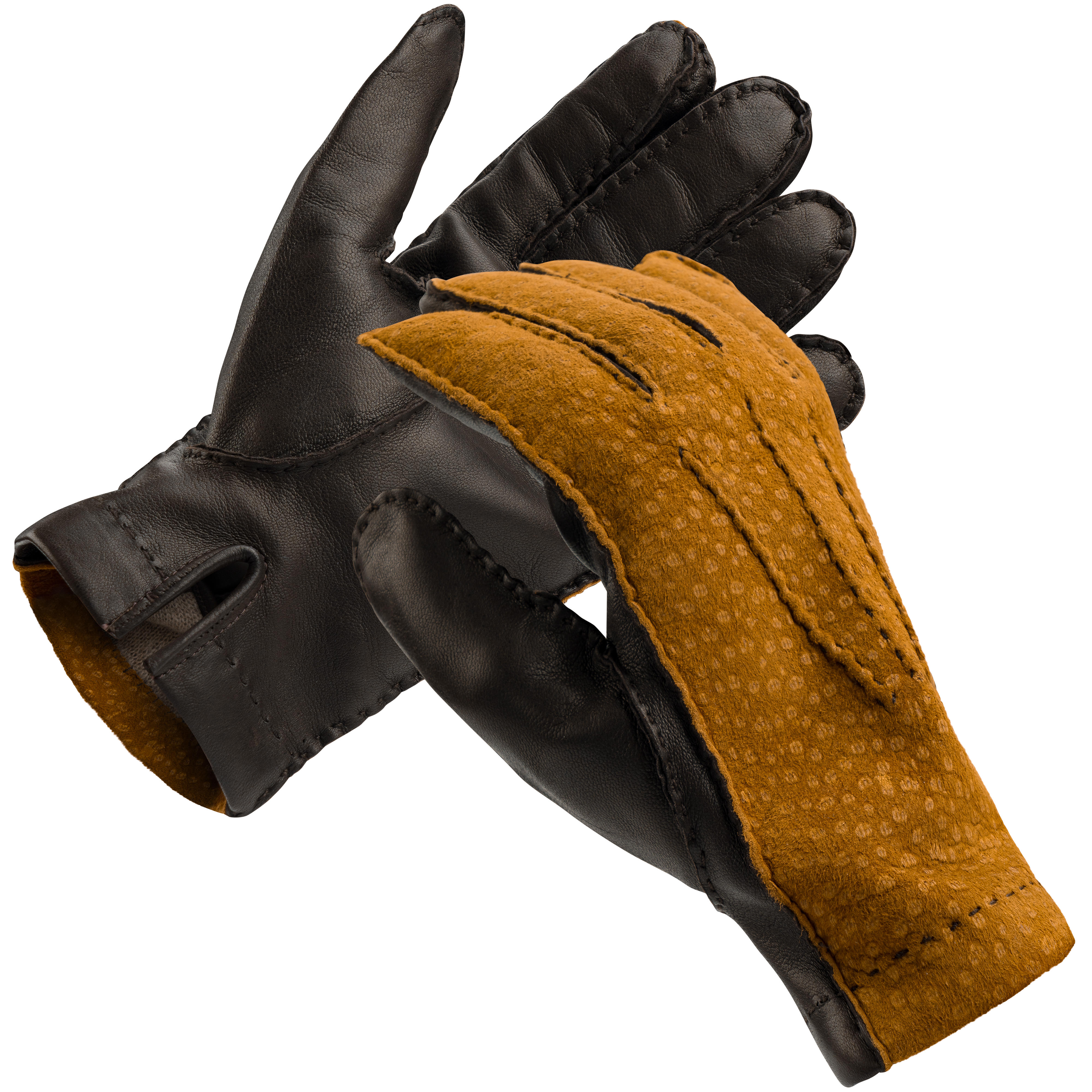 Herren Handschuhe QUITO, Carpincho & Lammnappa