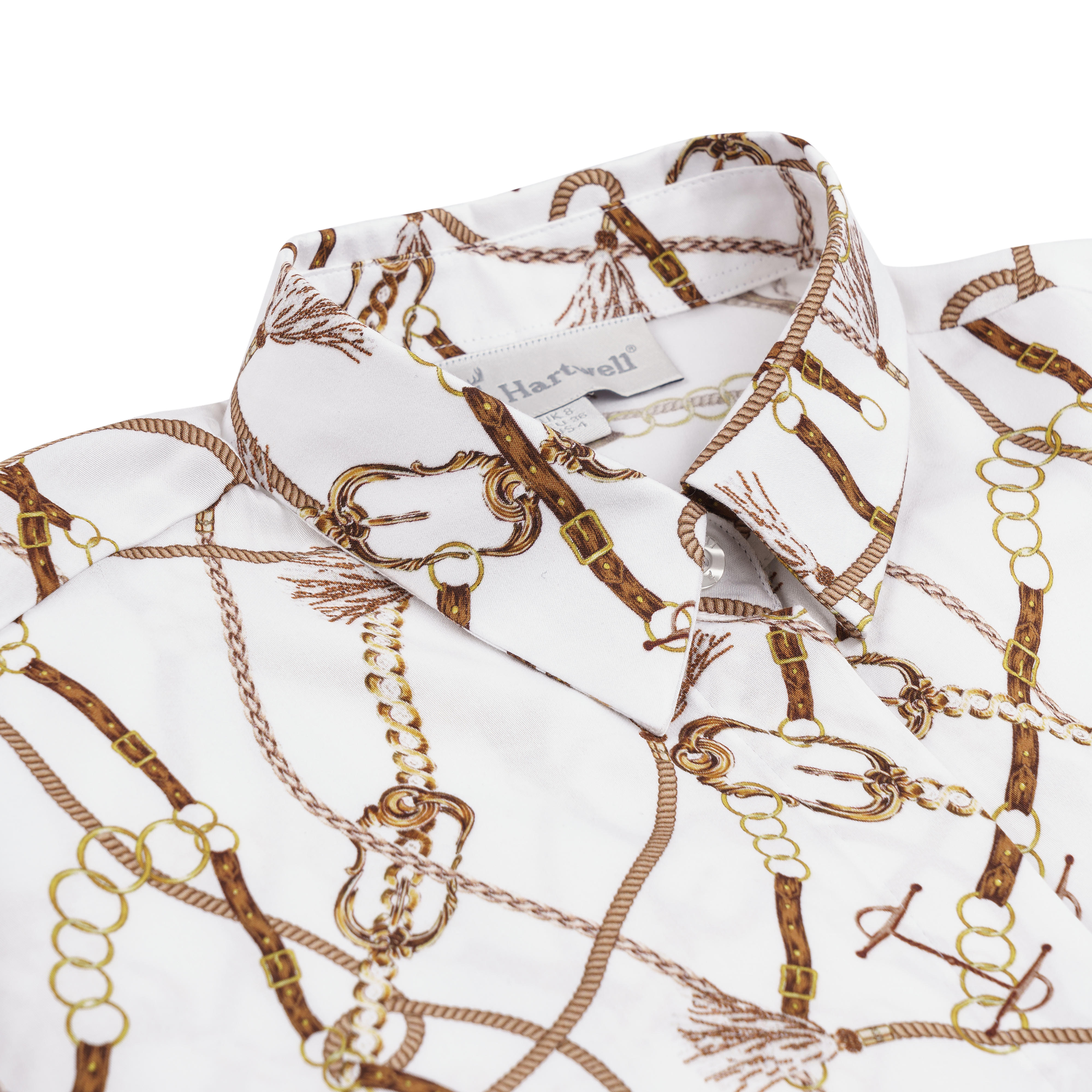 Hartwell »Lisa« Ladies’ Blouse, »Equestrian«, White