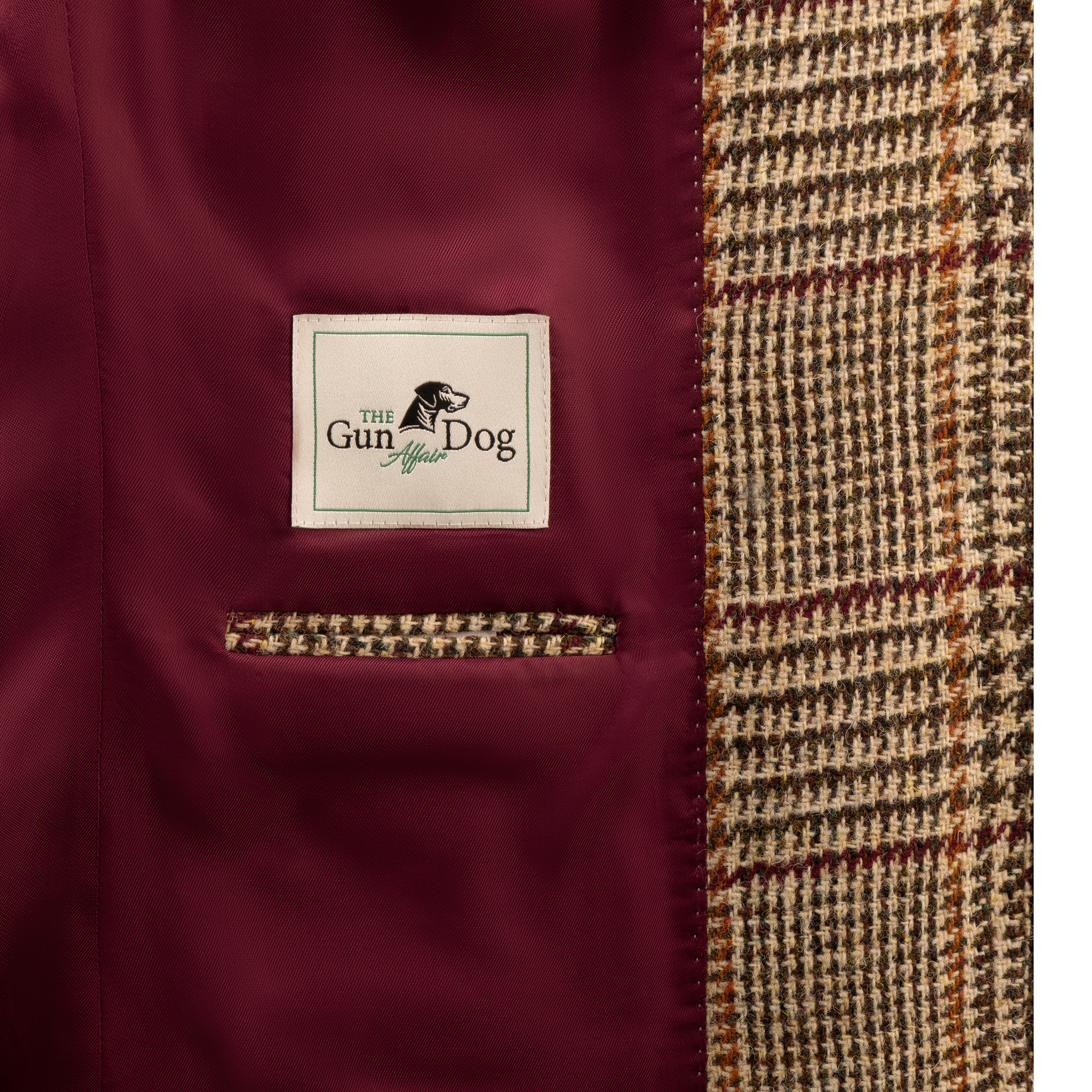 Blazer en tweed pour femme » Sylvia «, motif pied-de-poule