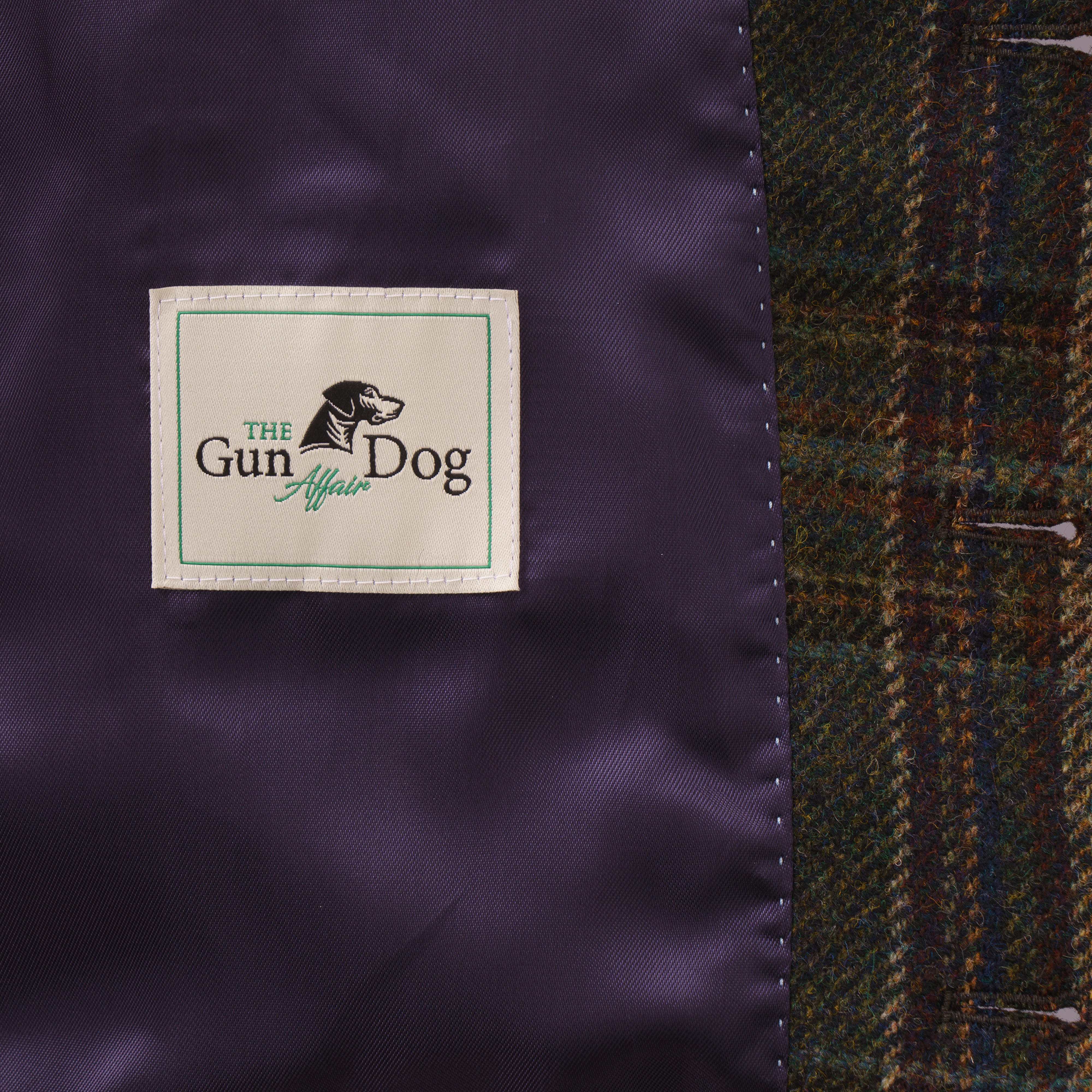 Gilet en tweed pour homme » Marvin «, vert/bleu/marron