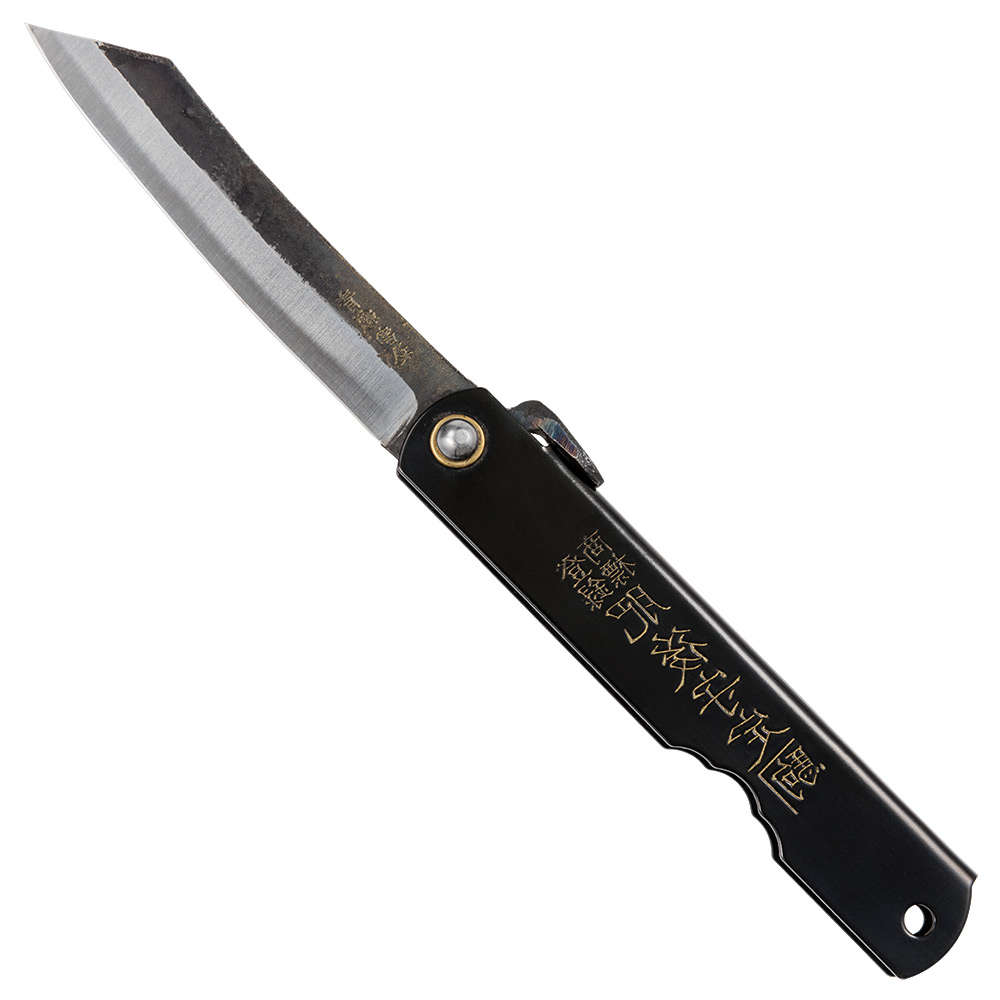 Higonokami Black with Forged Skin, without Sheath