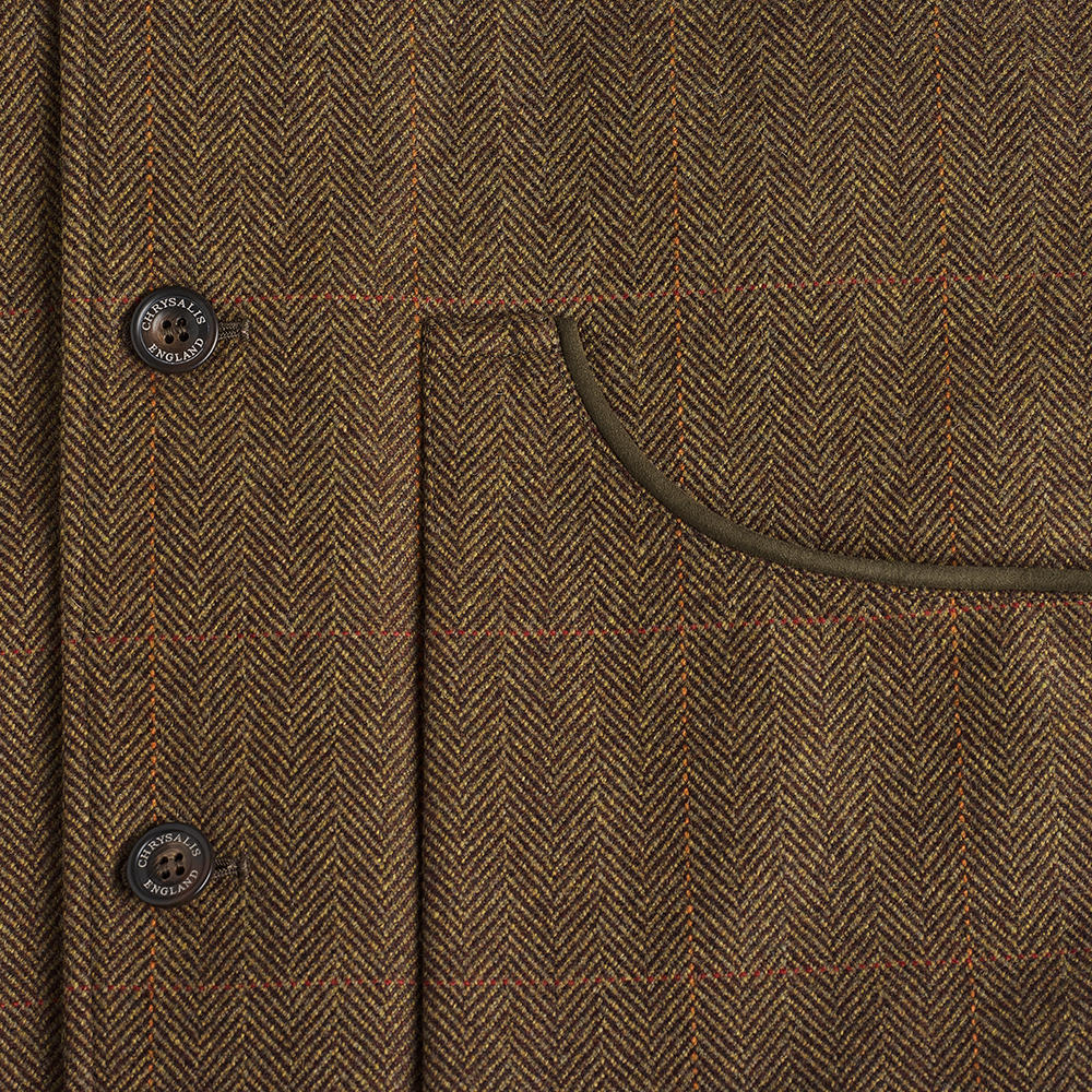 Chrysalis Men’s Shooting Vest, Tweed