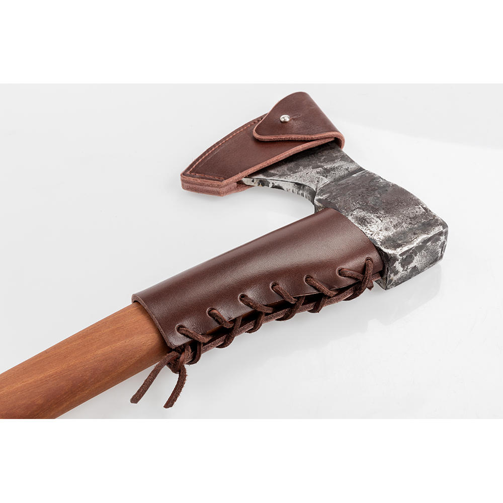 DICTUM® Axe Collar for Forest Hatchet, Cowhide, Dark Brown