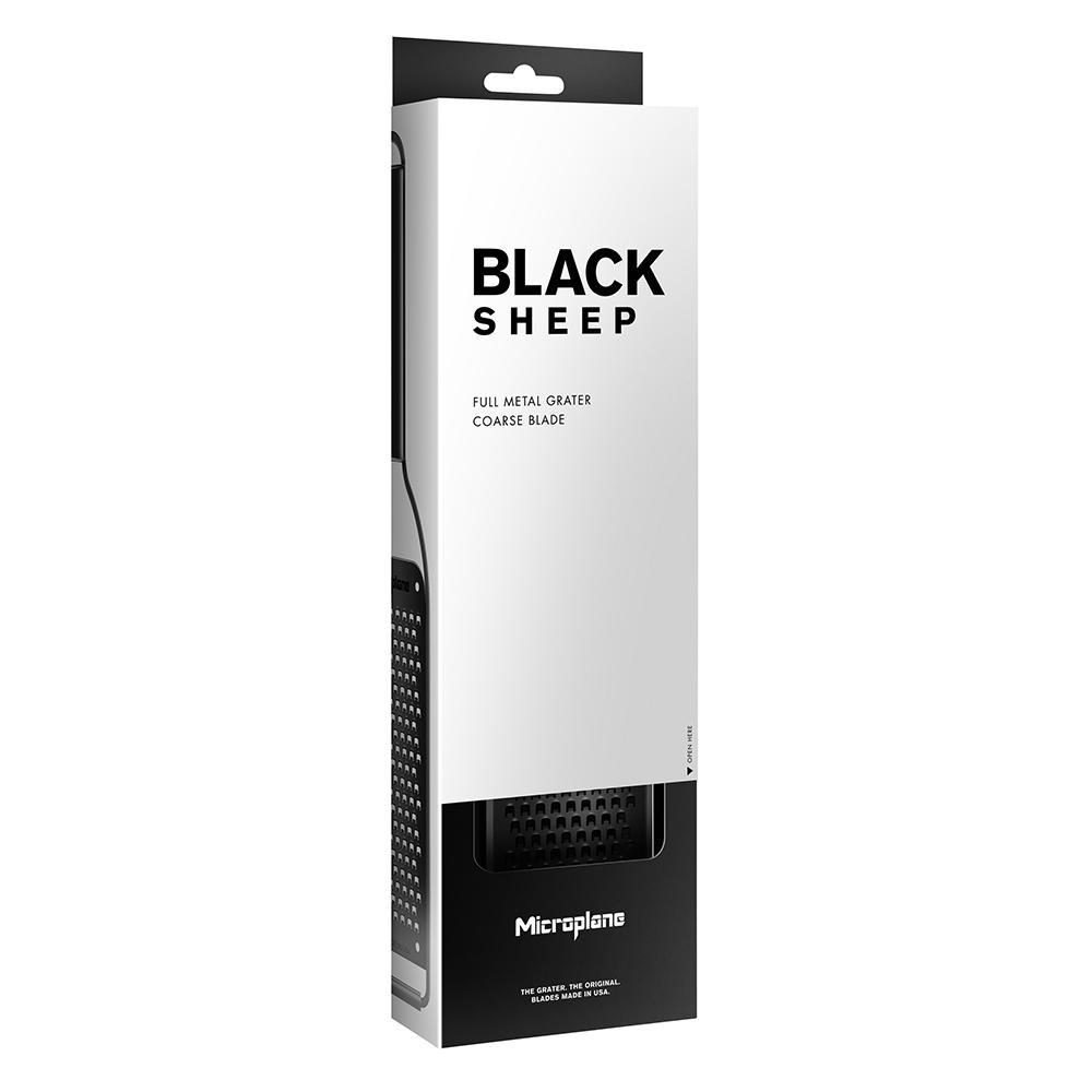 Râpe de cuisine Microplane® » Black Sheep «, lame gros grains