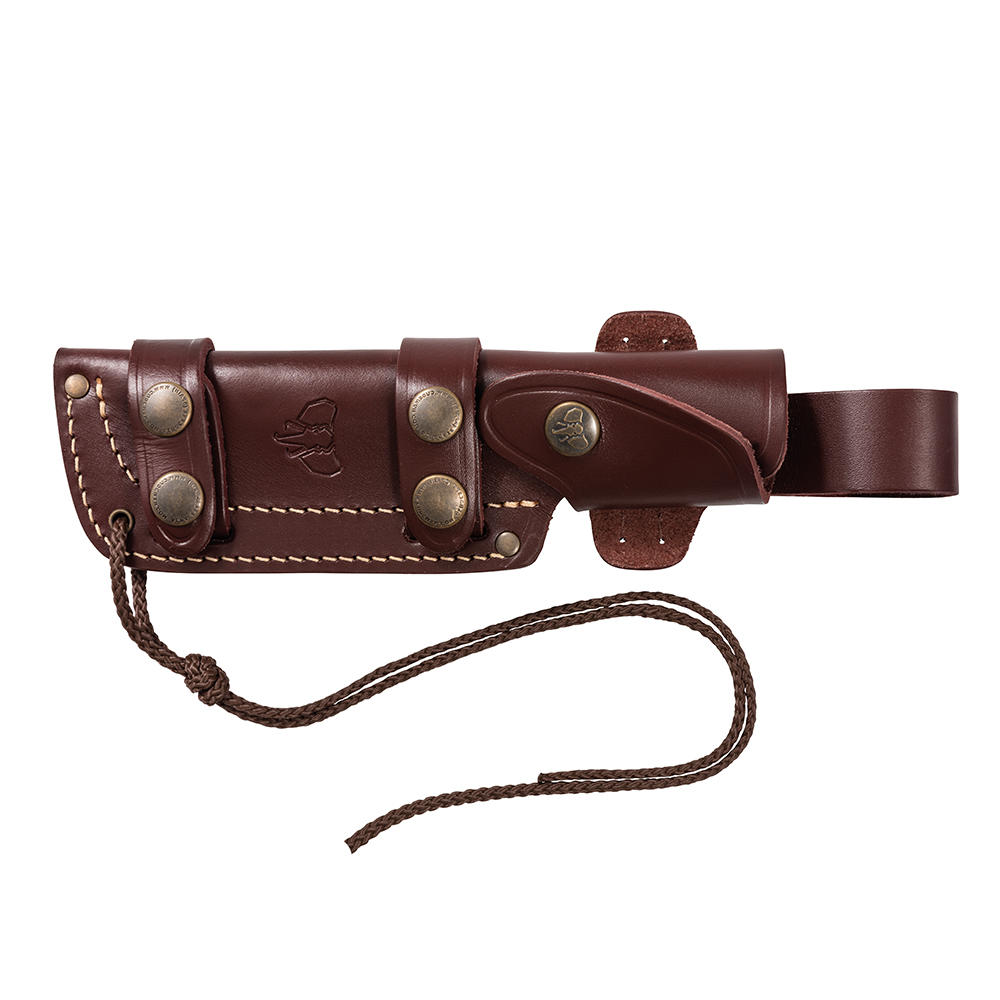 Cudeman »ENT Bushcraft« Outdoor Knife, Olive Wood