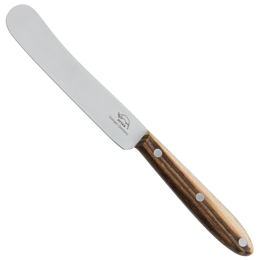 Brotzeitmesser Buckels, Pistazienholz