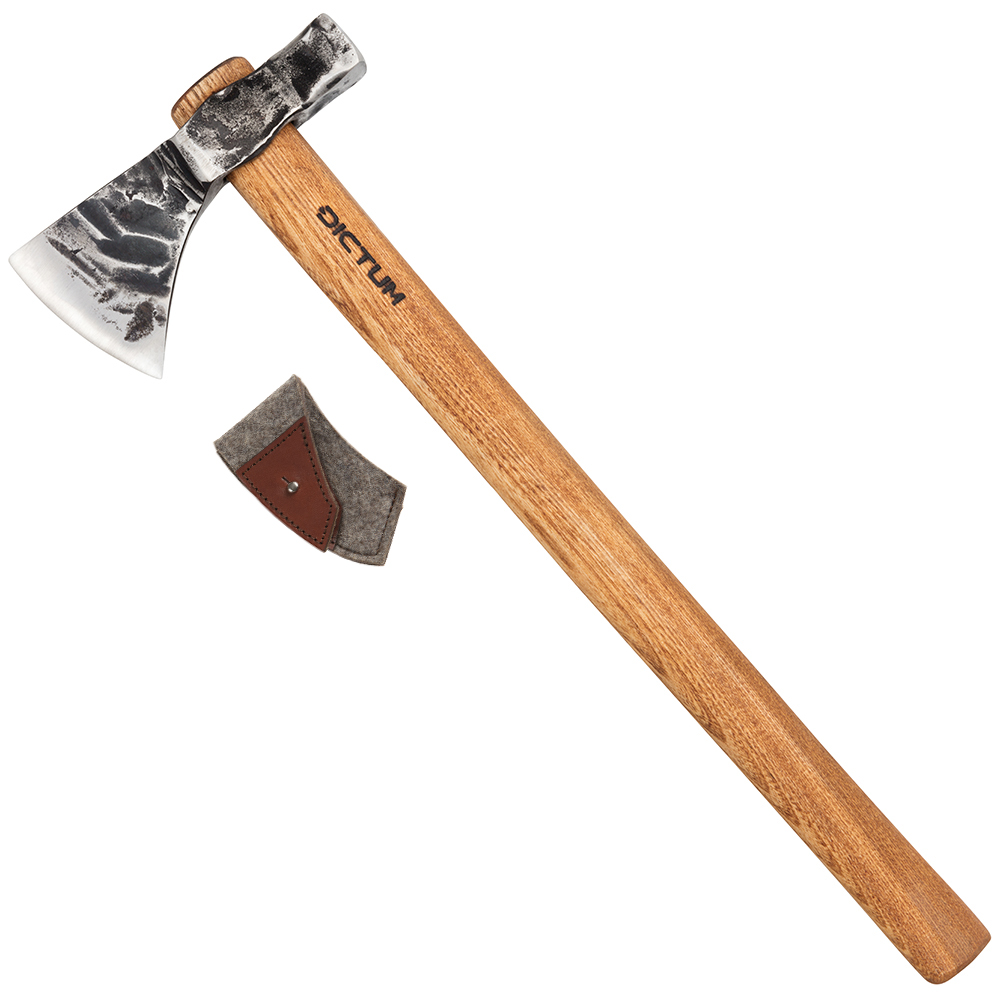 DICTUM® Polled Outdoor Axe, with Felt Sheath