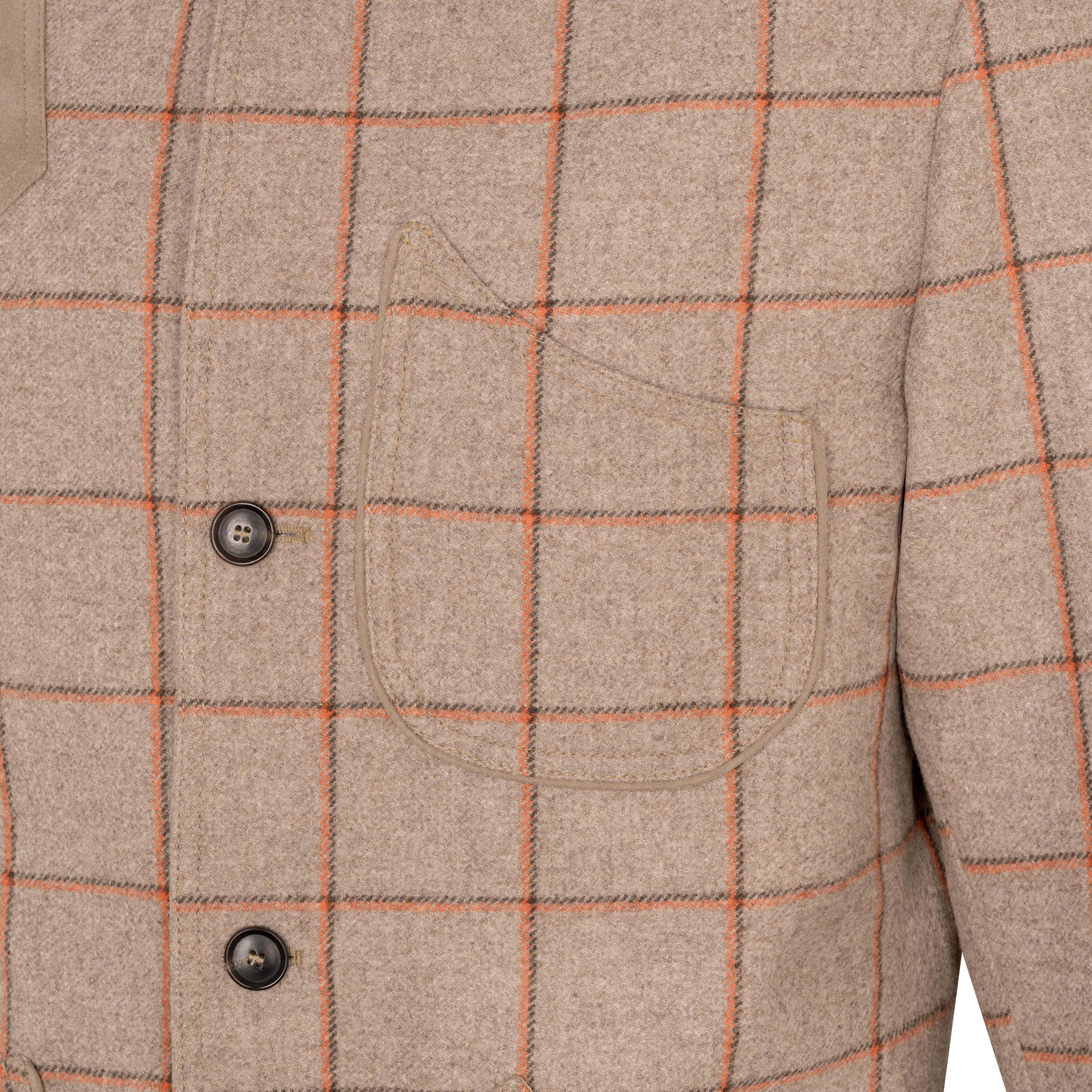 Veste de tir pour homme The GunDog Affair » Mersey «, beige/orange