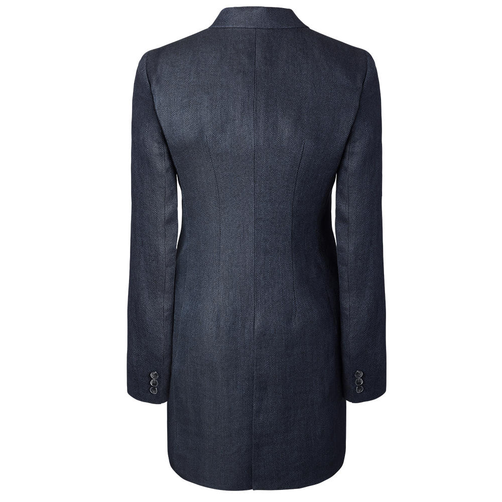 Damenblazer Irisches Leinen, dunkelblau