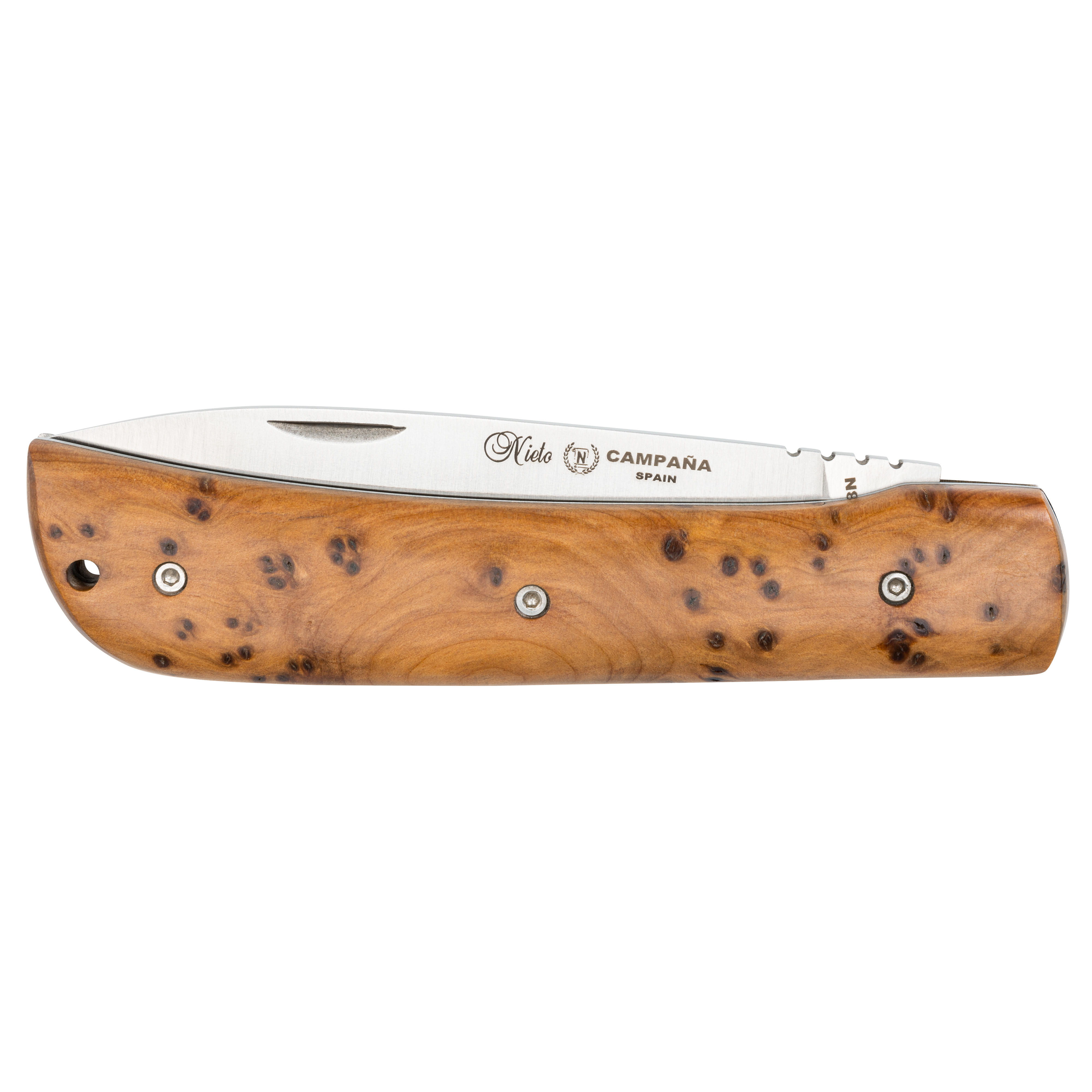 Nieto Pocket Knife Campaña, Thuja Wood