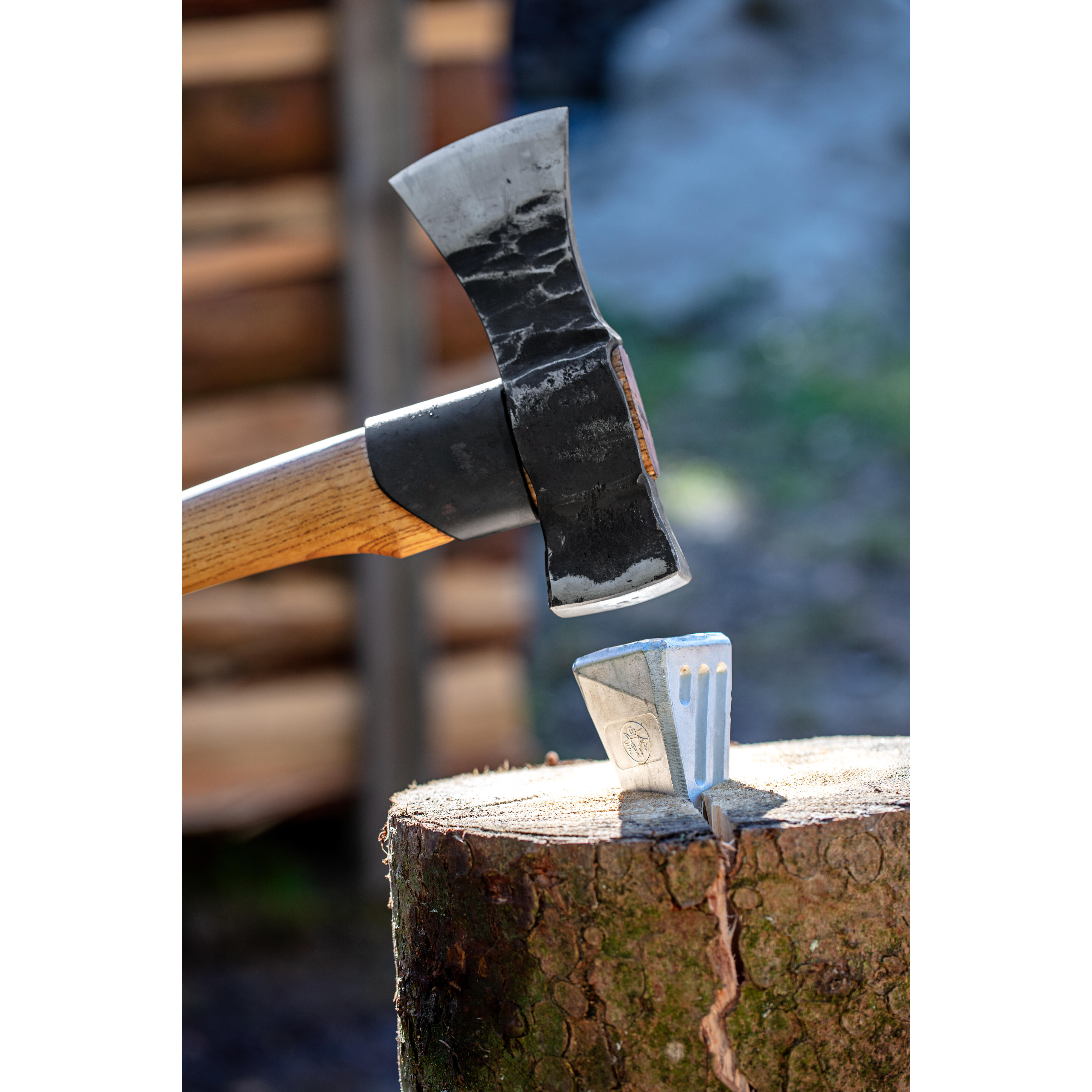 DICTUM® Splitting Maul, with Leather Sheath