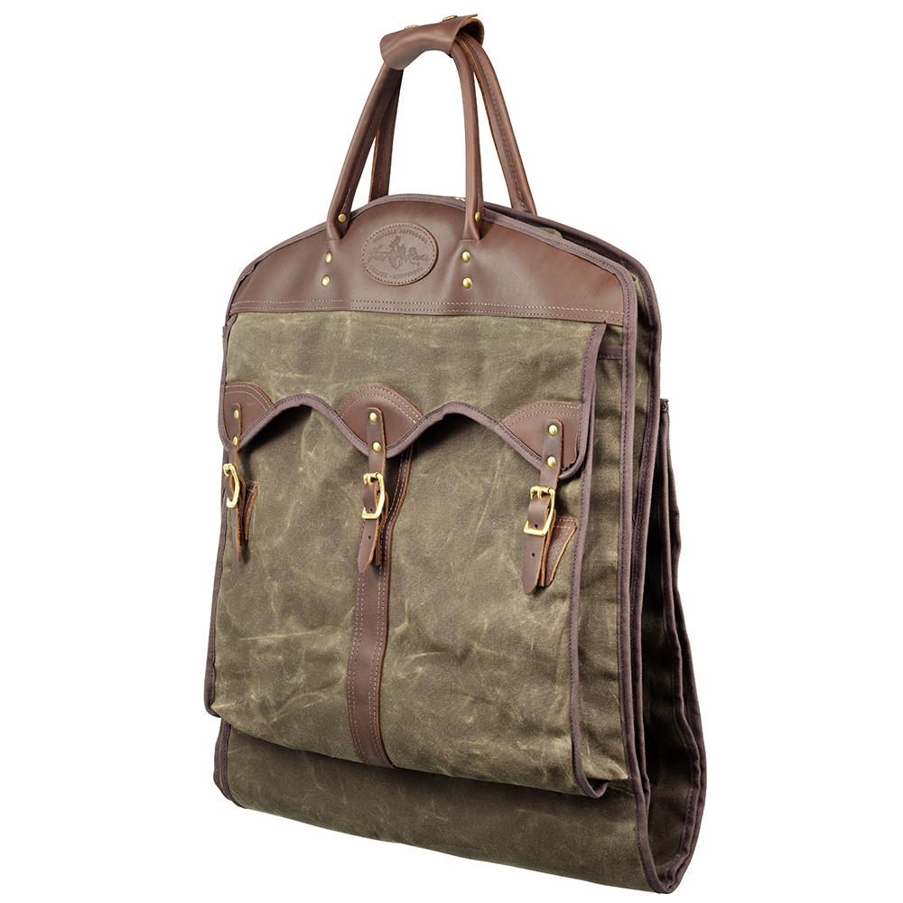 Frost River Garment Bag, Waxed Canvas, Dark Olive