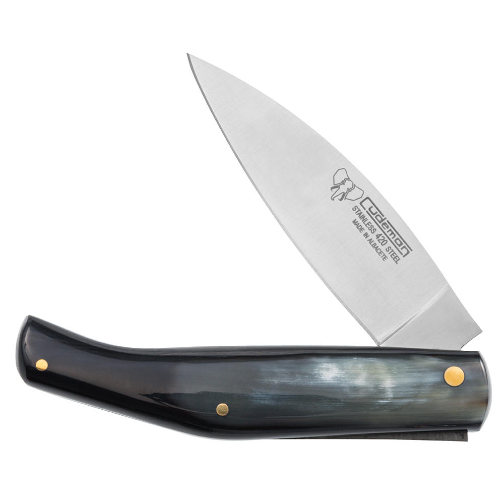 Cudeman Klappmesser Campera, Büffelhorn