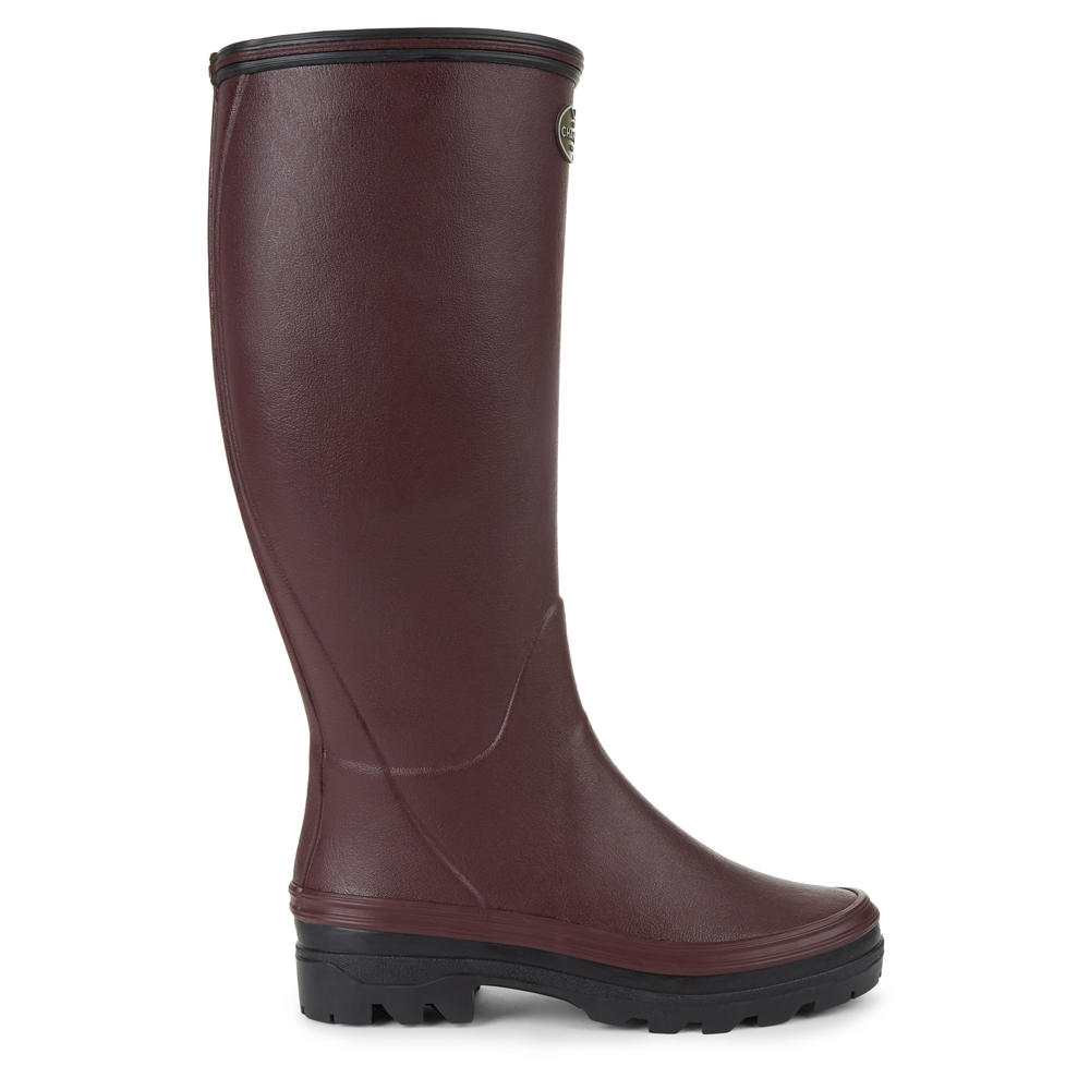Le Chameau Damen-Gummistiefel Giverny, Jerseyfutter