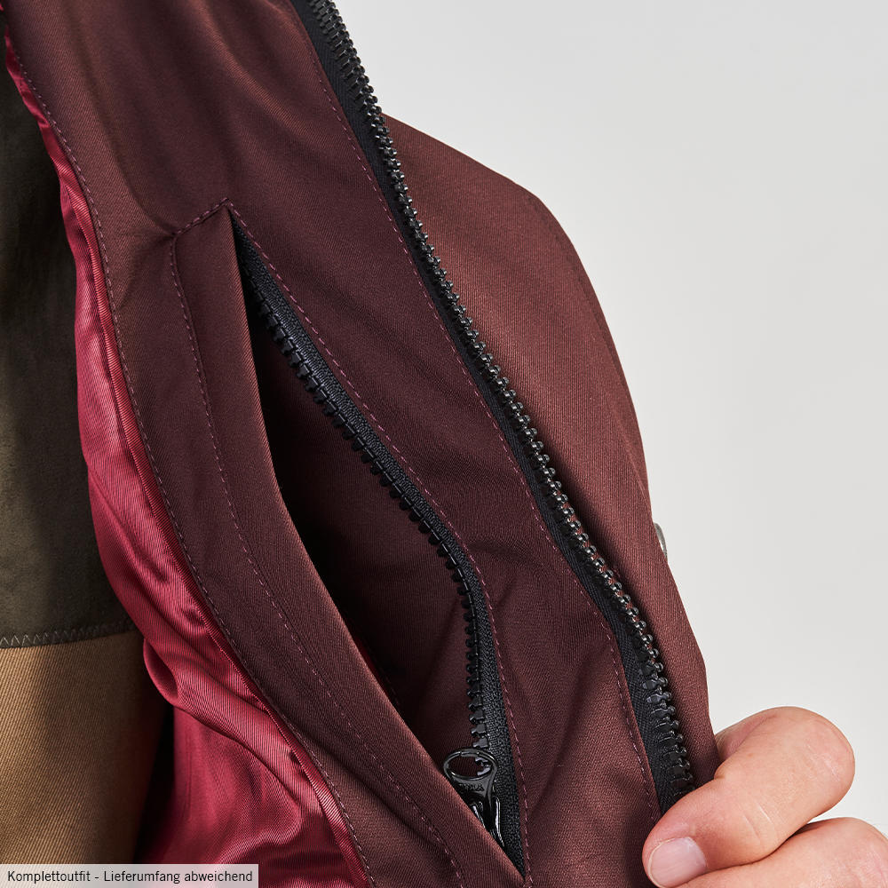 Purdey Men's Lightweight Technical Shooting Coat, Mahogany