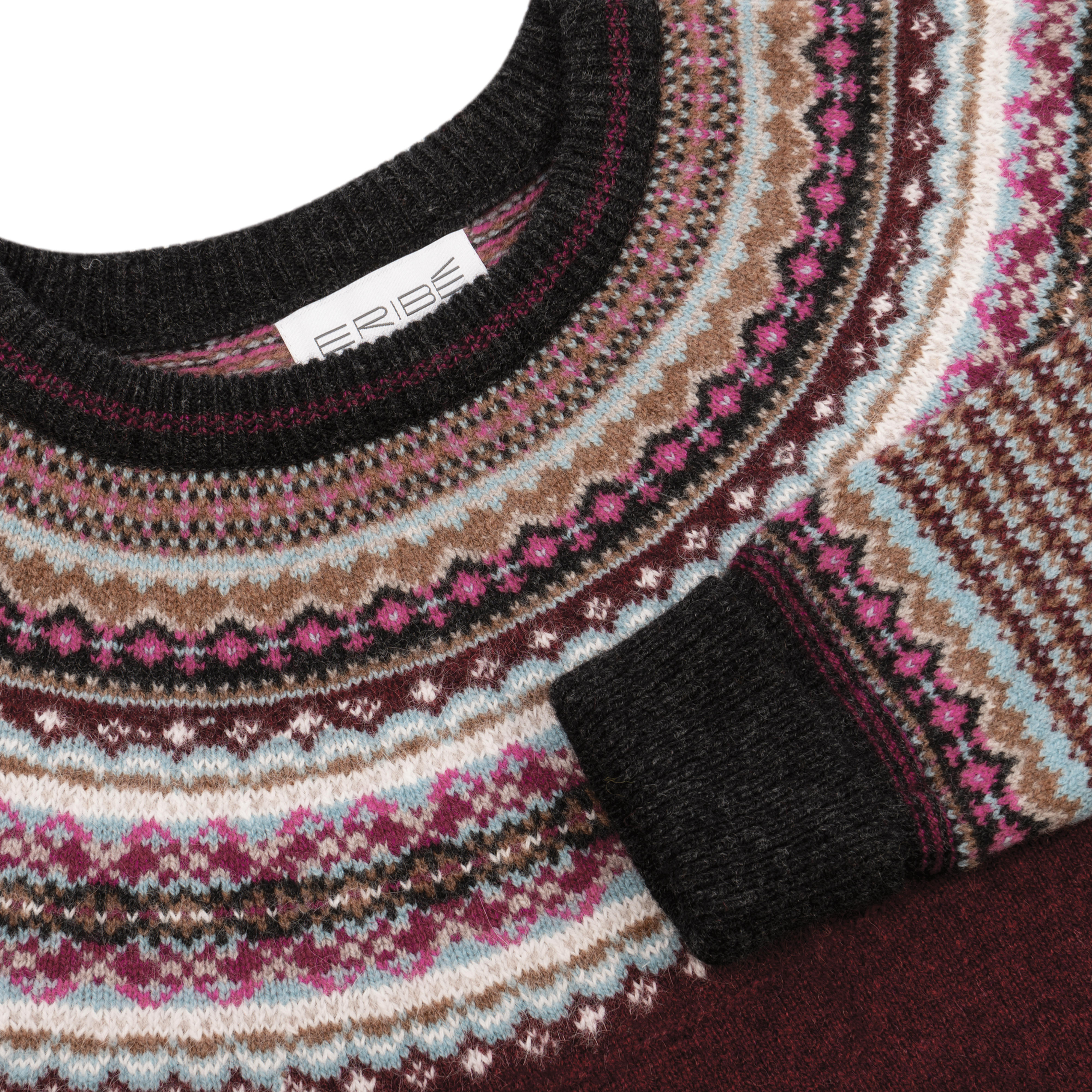 Eribé Ladies’ Fair Isle Sweater, Potpourri
