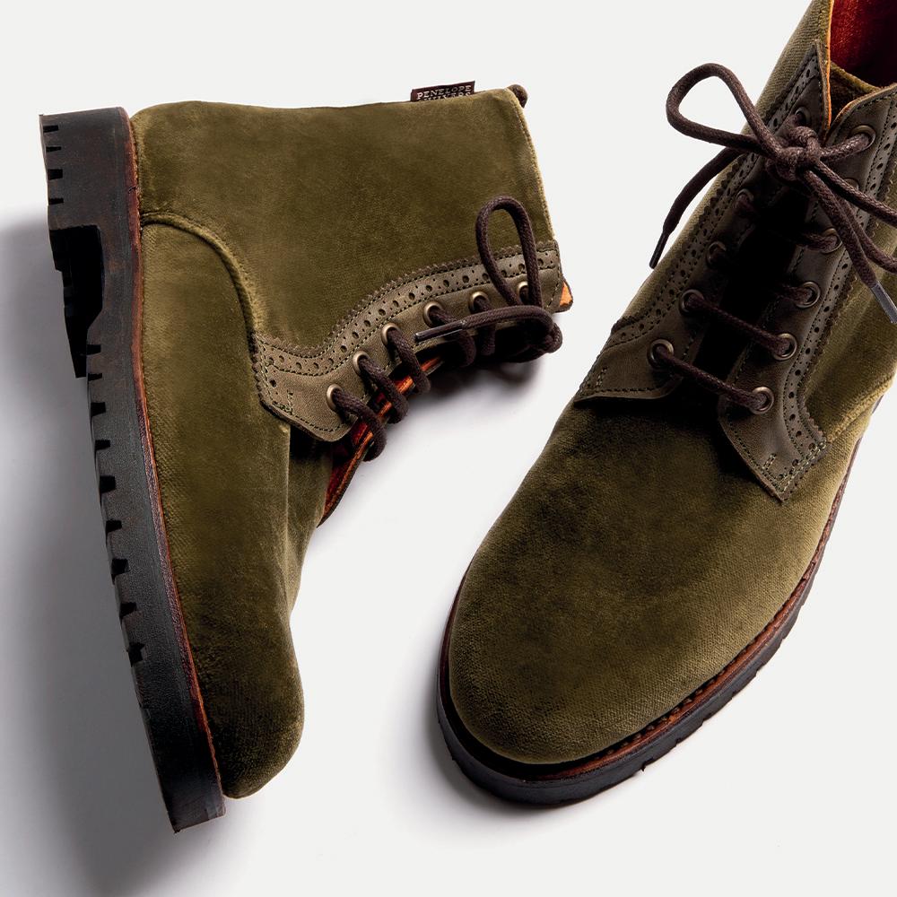 Penelope Chilvers Damen Rodriguez Velvet Boot