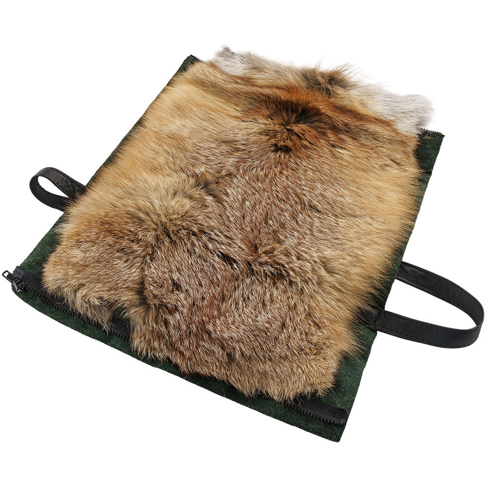 Loden-Muff mit Rotfuchs