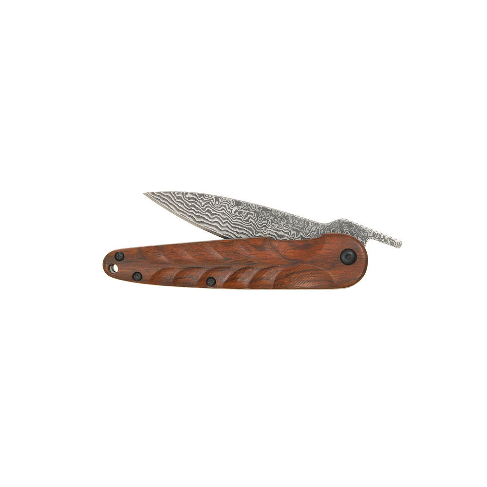 Klappmesser Higo-Drop-Point, Suminagashi, Cocobolo