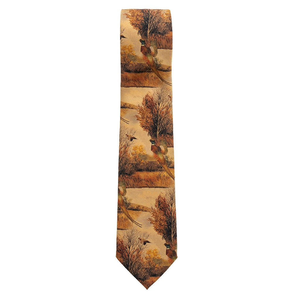 »Pheasant« Tie, Silk