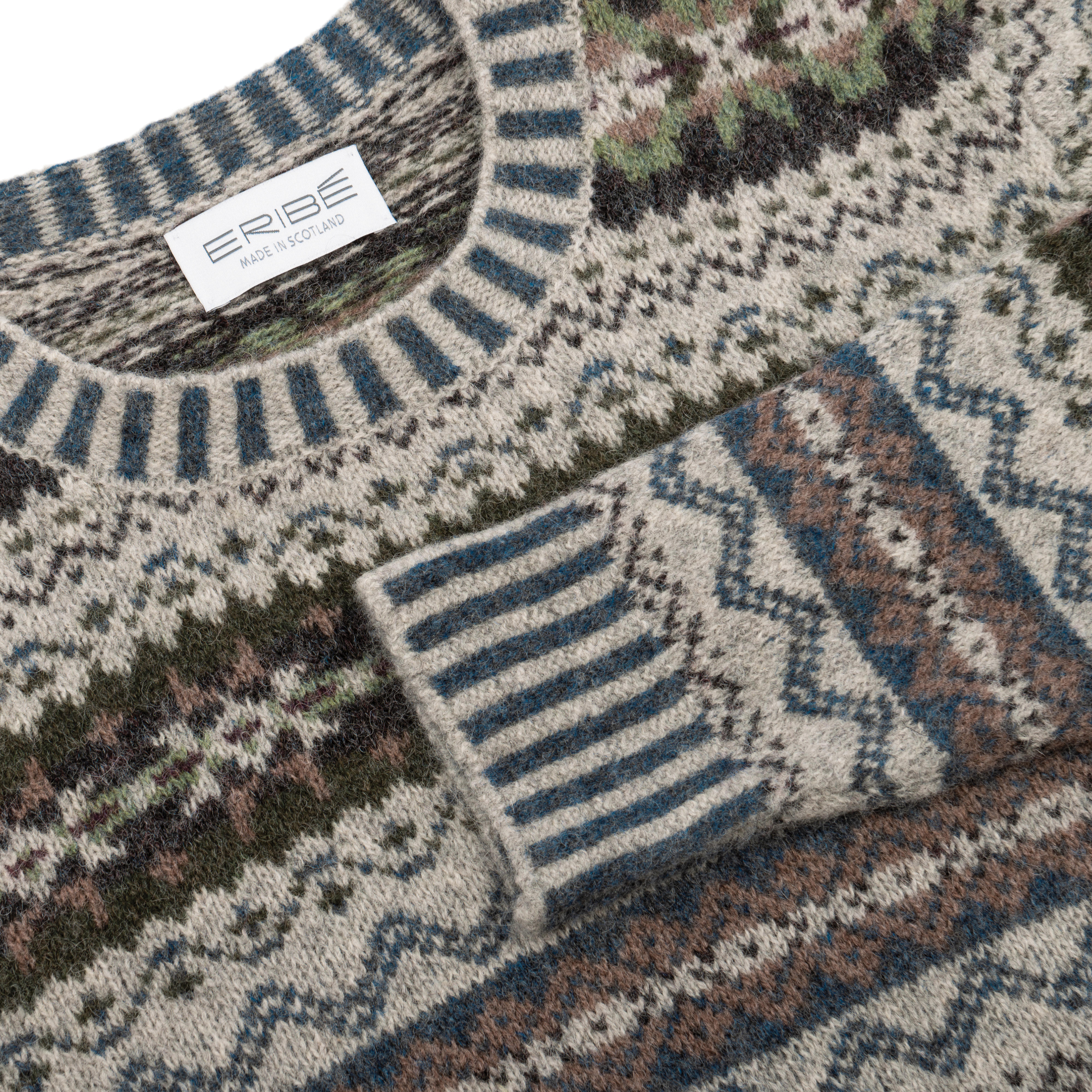 Eribé Herrenpullover Brodie, Ash
