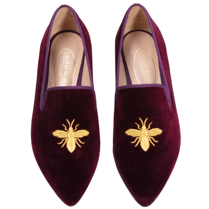 Ladies Velvet Loafer »Bee«