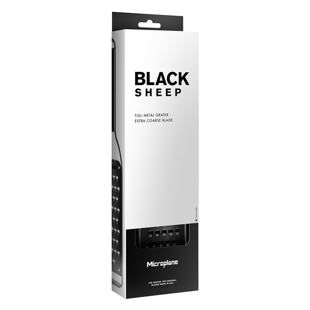 Microplane® Black Sheep Küchenraspel, Sehr Grob