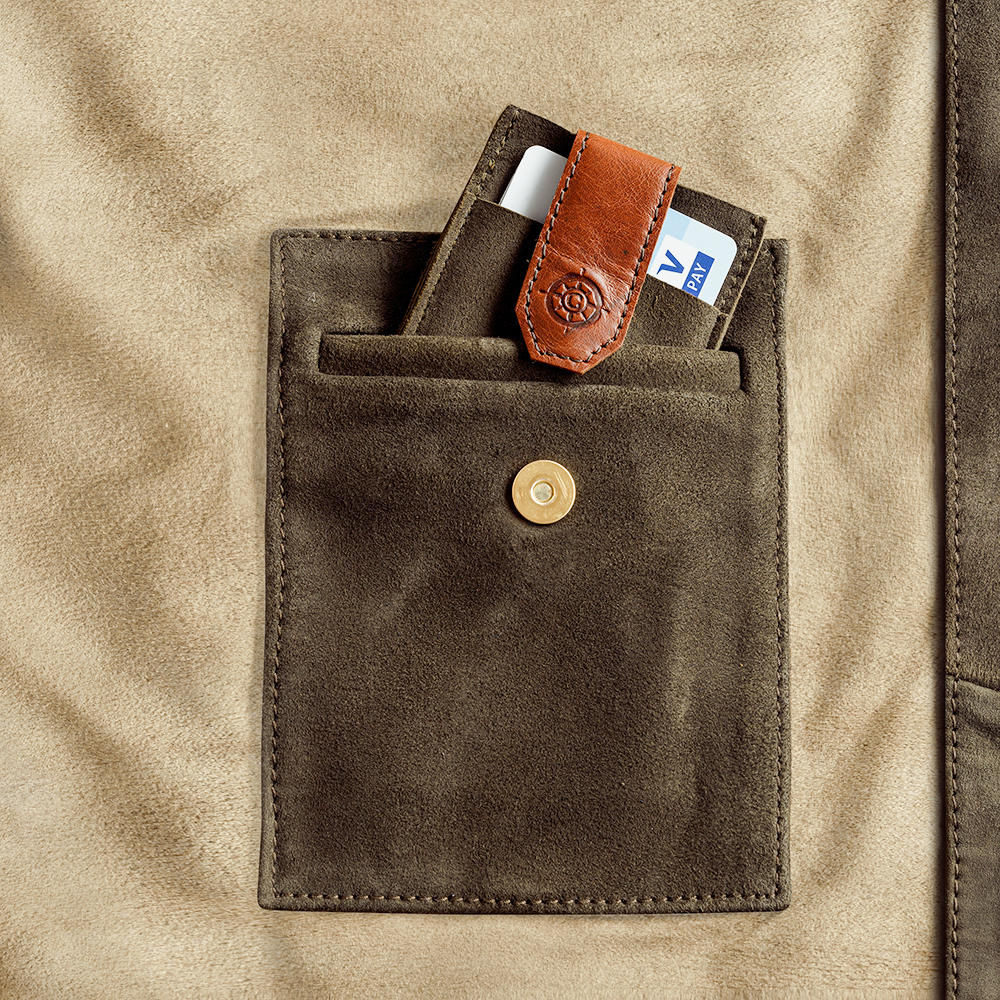 Damen Leder-Duffle Coat »Marshal Lady«