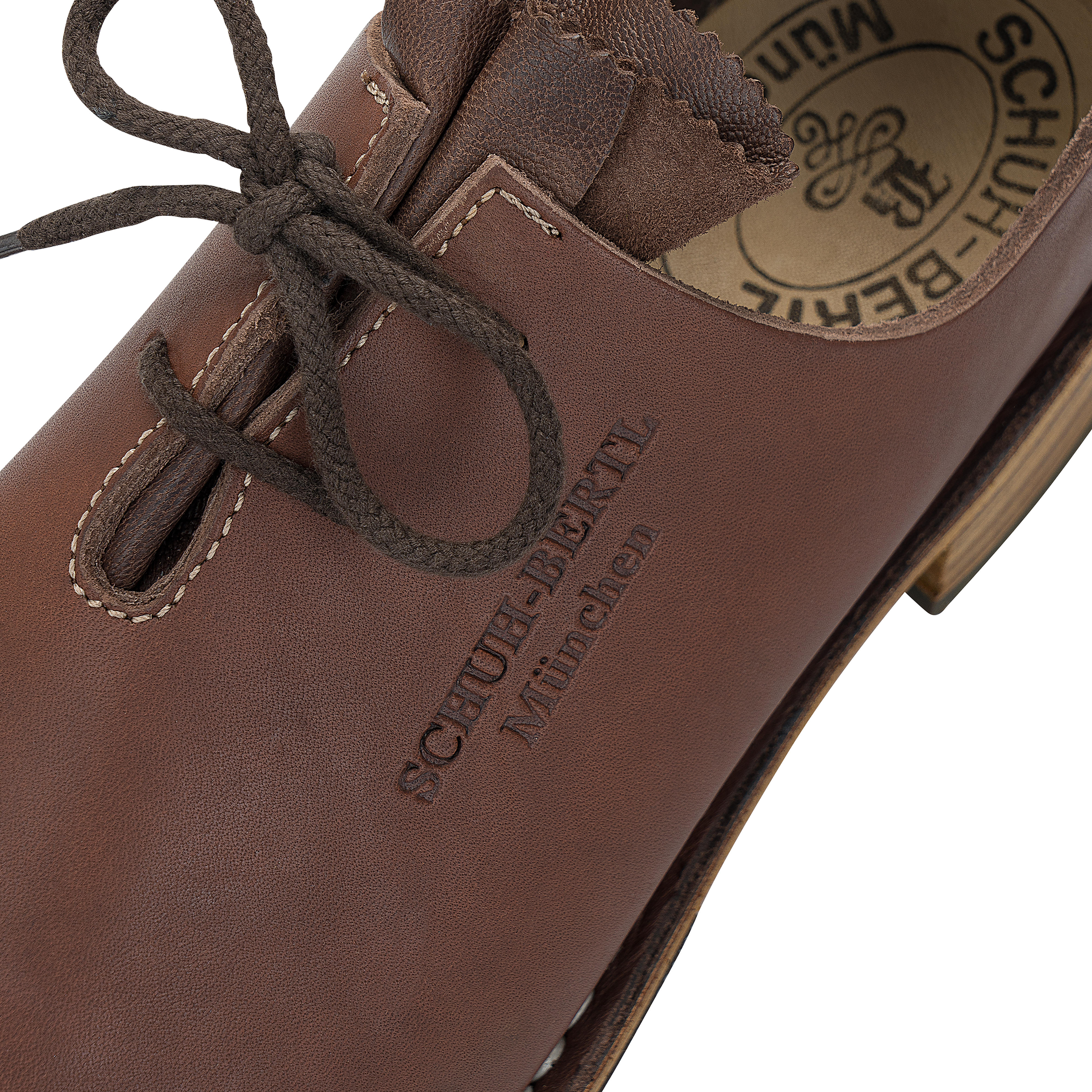 Bertl Haferl Shoe, Double-stitched