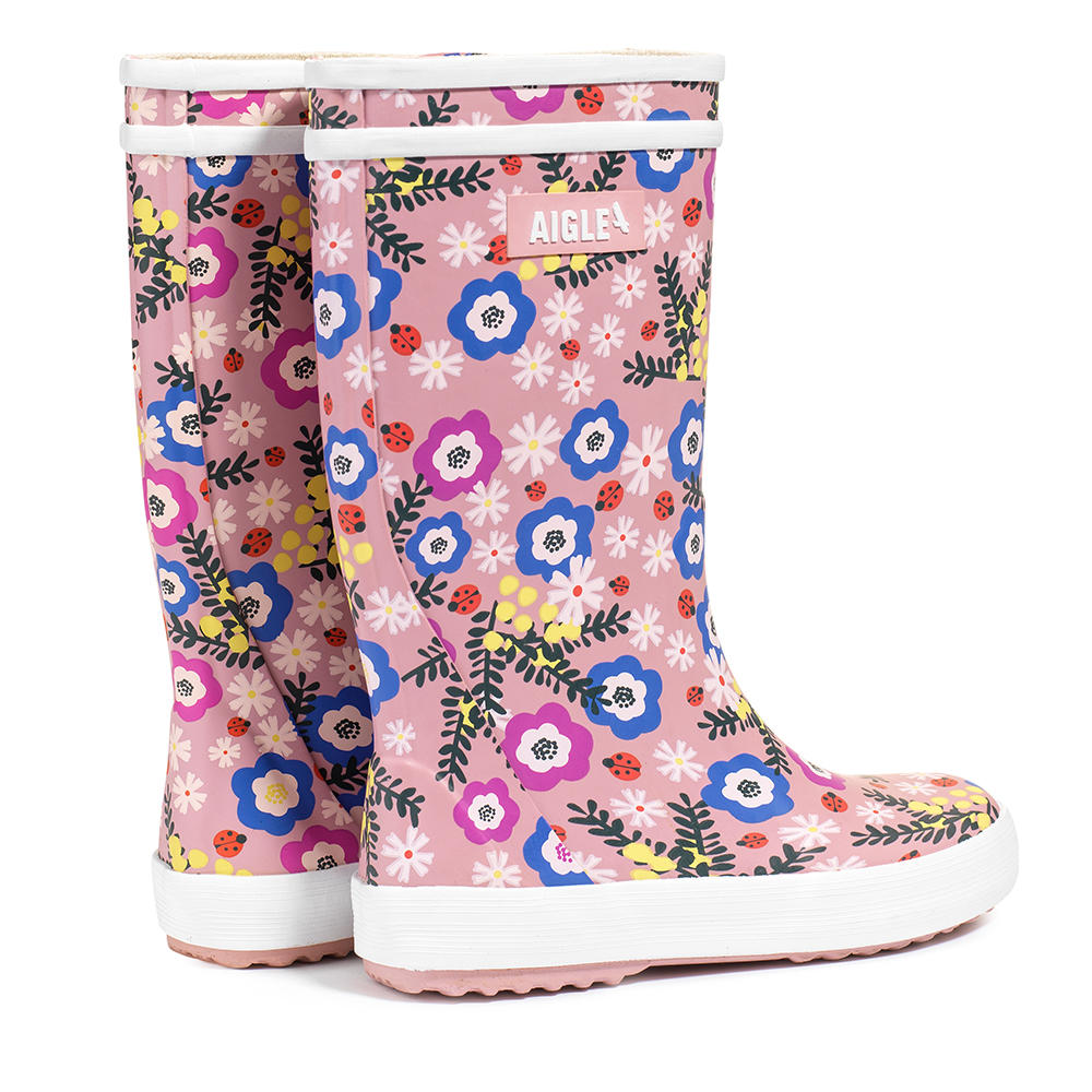 Aigle »Lolly Pop« Kids Rubber Boots, Flower Power