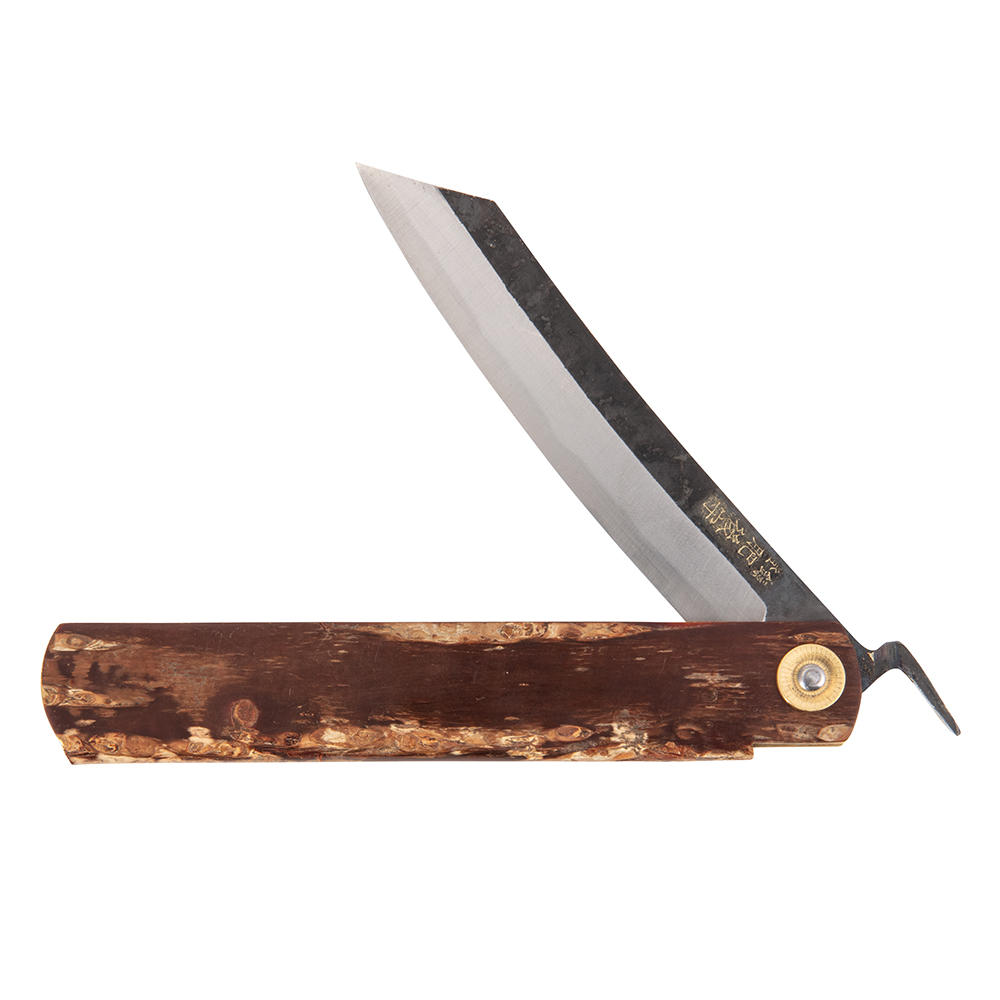 Higonokami »Kabazaiku«, Cherry Bark, Forged Skin, Large