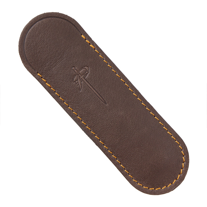 Le Francais Klappmesser Damast, Ebenholz