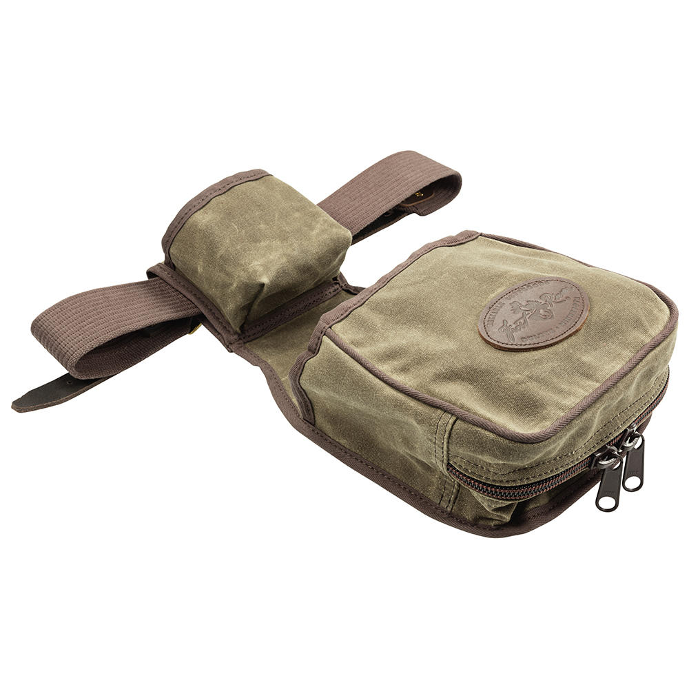 Frost River Skeet Pouch, Waxed Canvas, dark olive