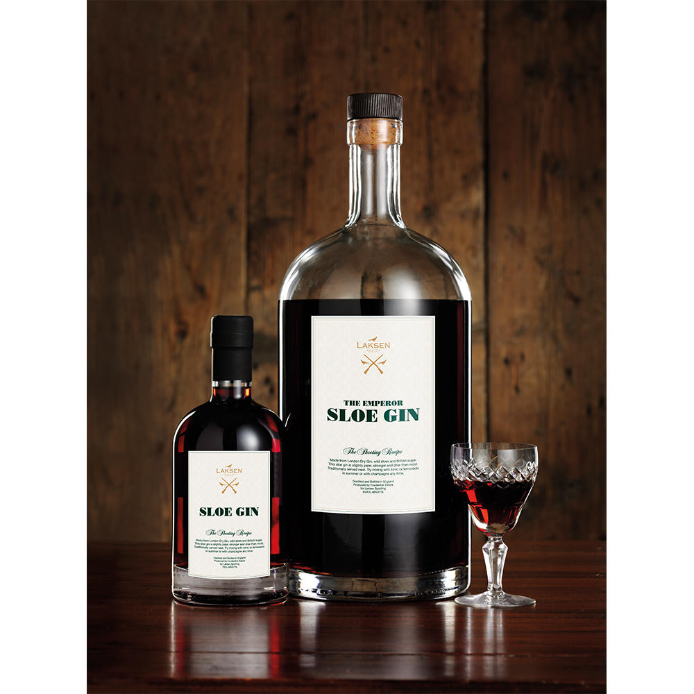 Laksen Sloe Gin, 27 %, 0,7 litres