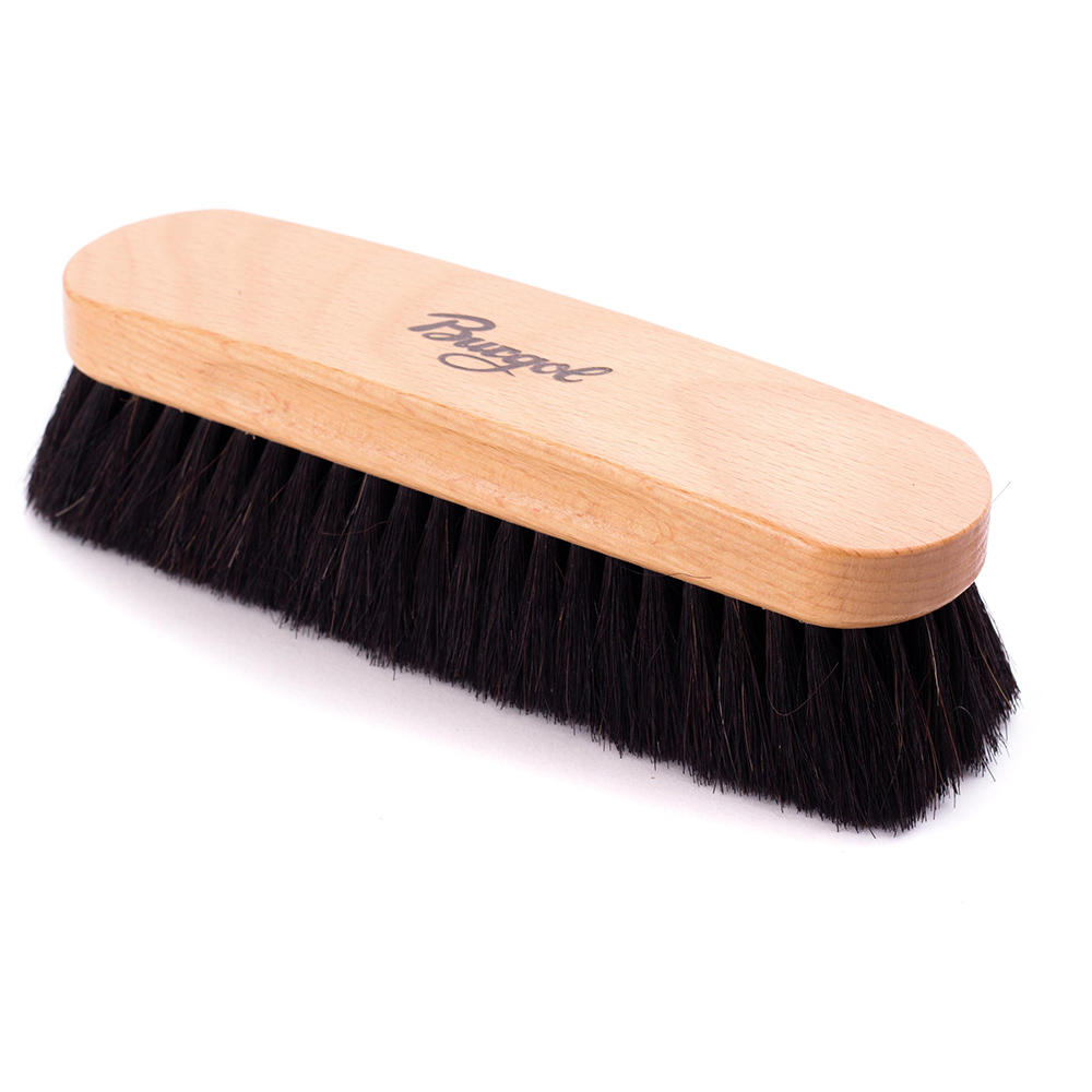 Brosse en crin de cheval Burgol®, 30 mm, noir