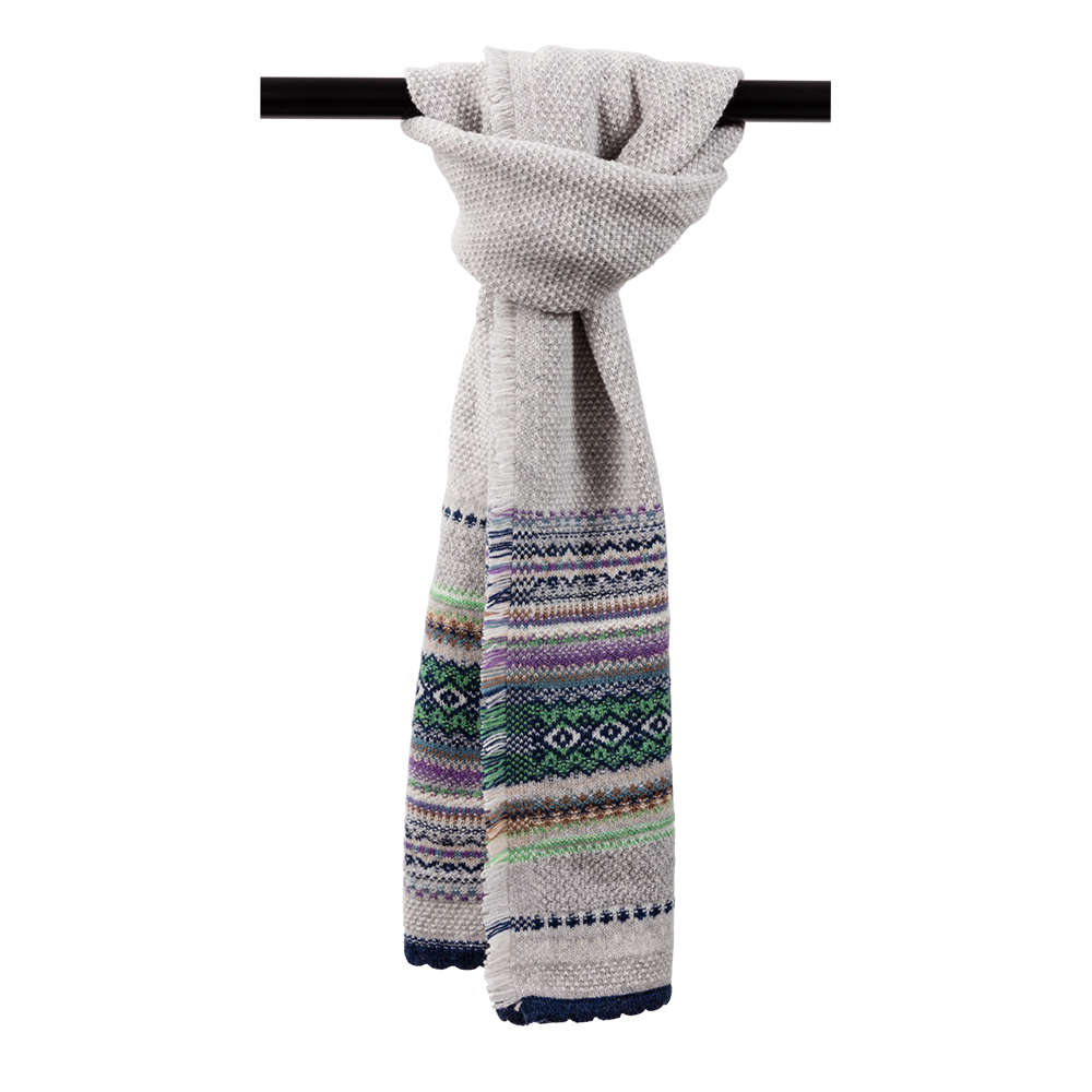 Eribé Fair Isle Scarf