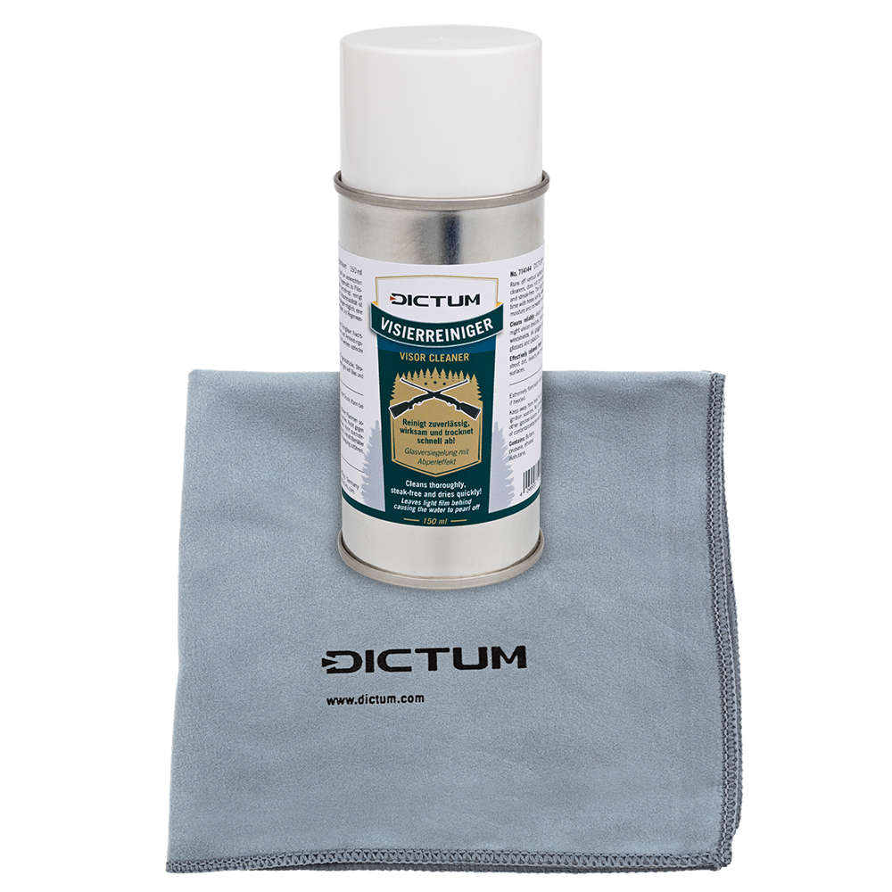 Mousse nettoyante pour visière DICTUM®, 150 ml, jeu
