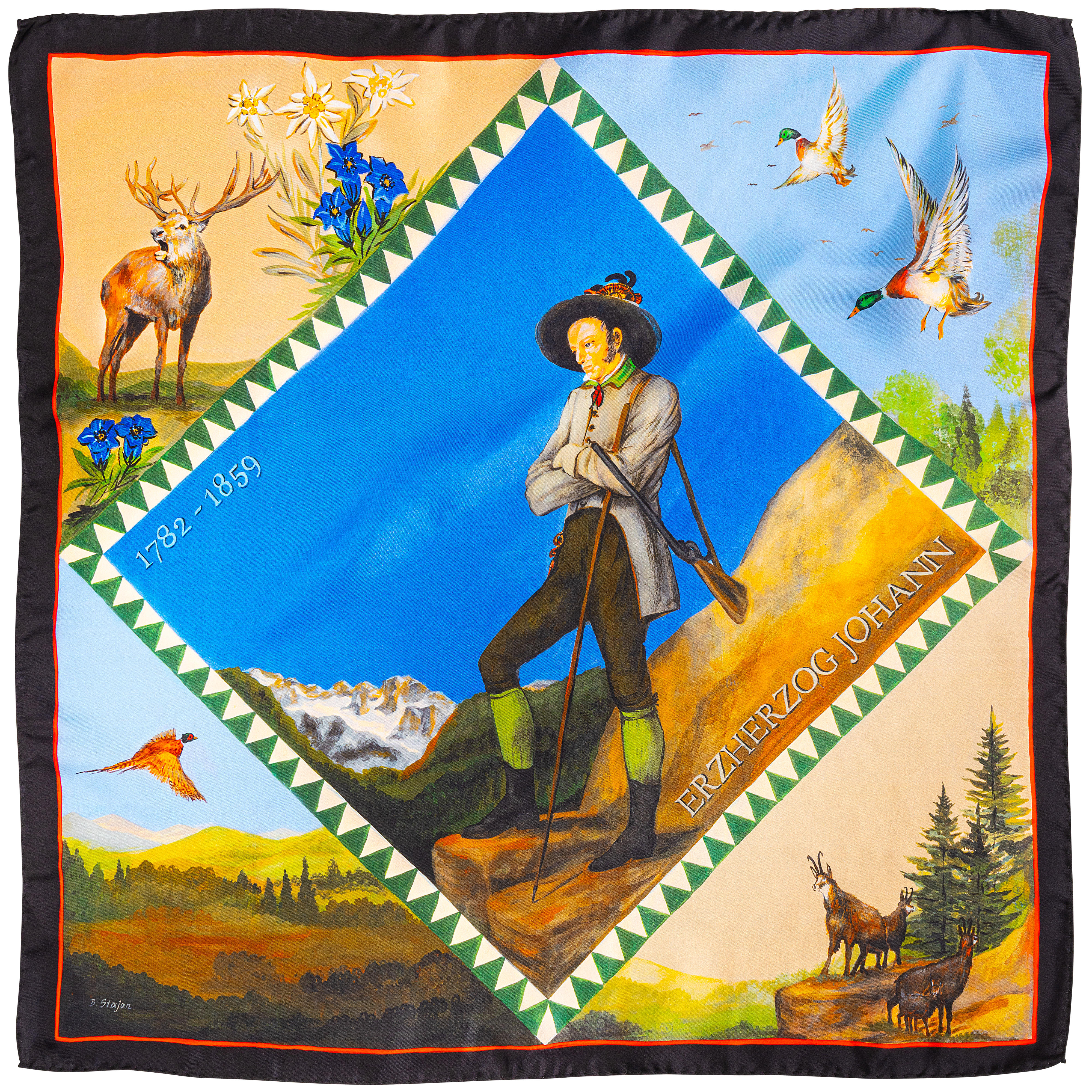 Stajan Seidenfoulard »Erzherzog Johann«