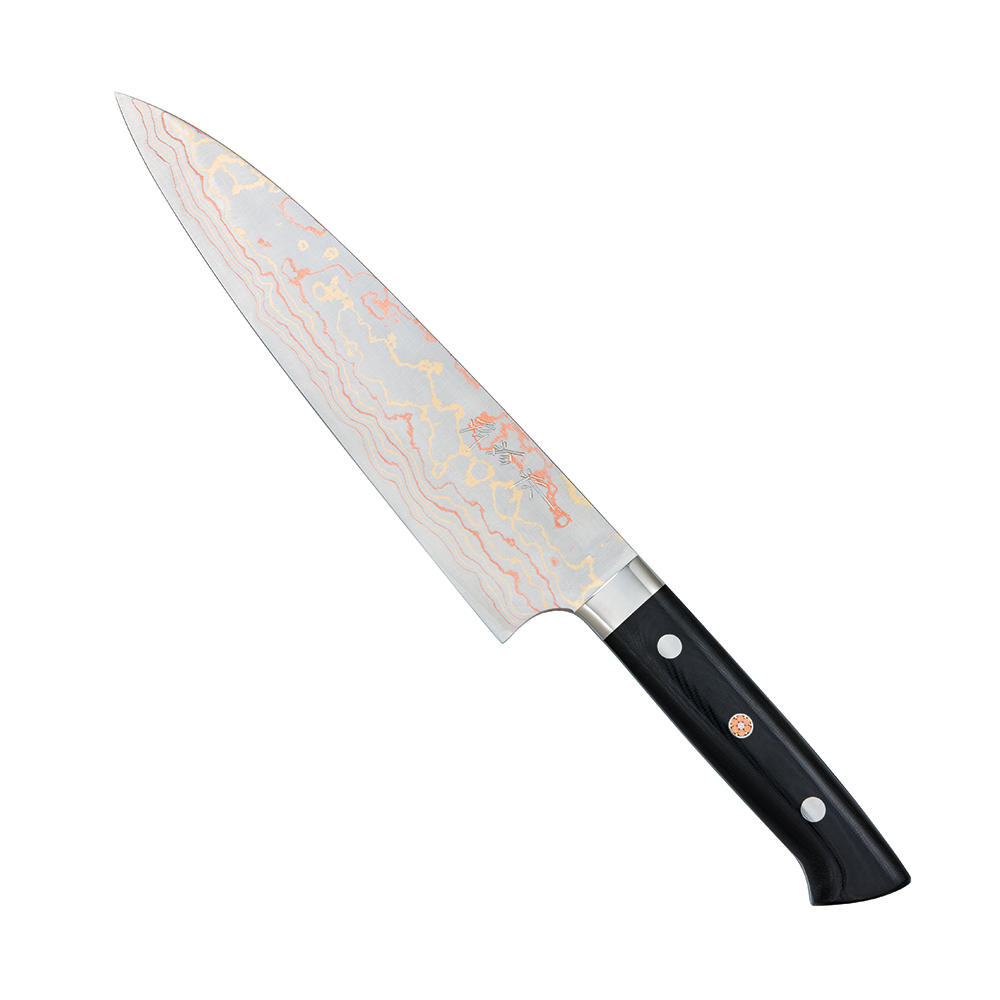 Saji Rainbow Hocho, Gyuto (Fisch- und Fleischmesser), 210 mm