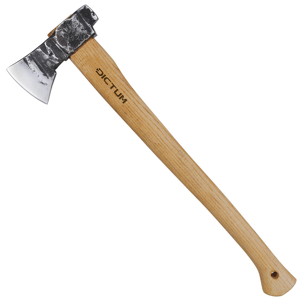DICTUM® Bushman Axe, with Felt Sheath and Diamond Sharpener, Set
